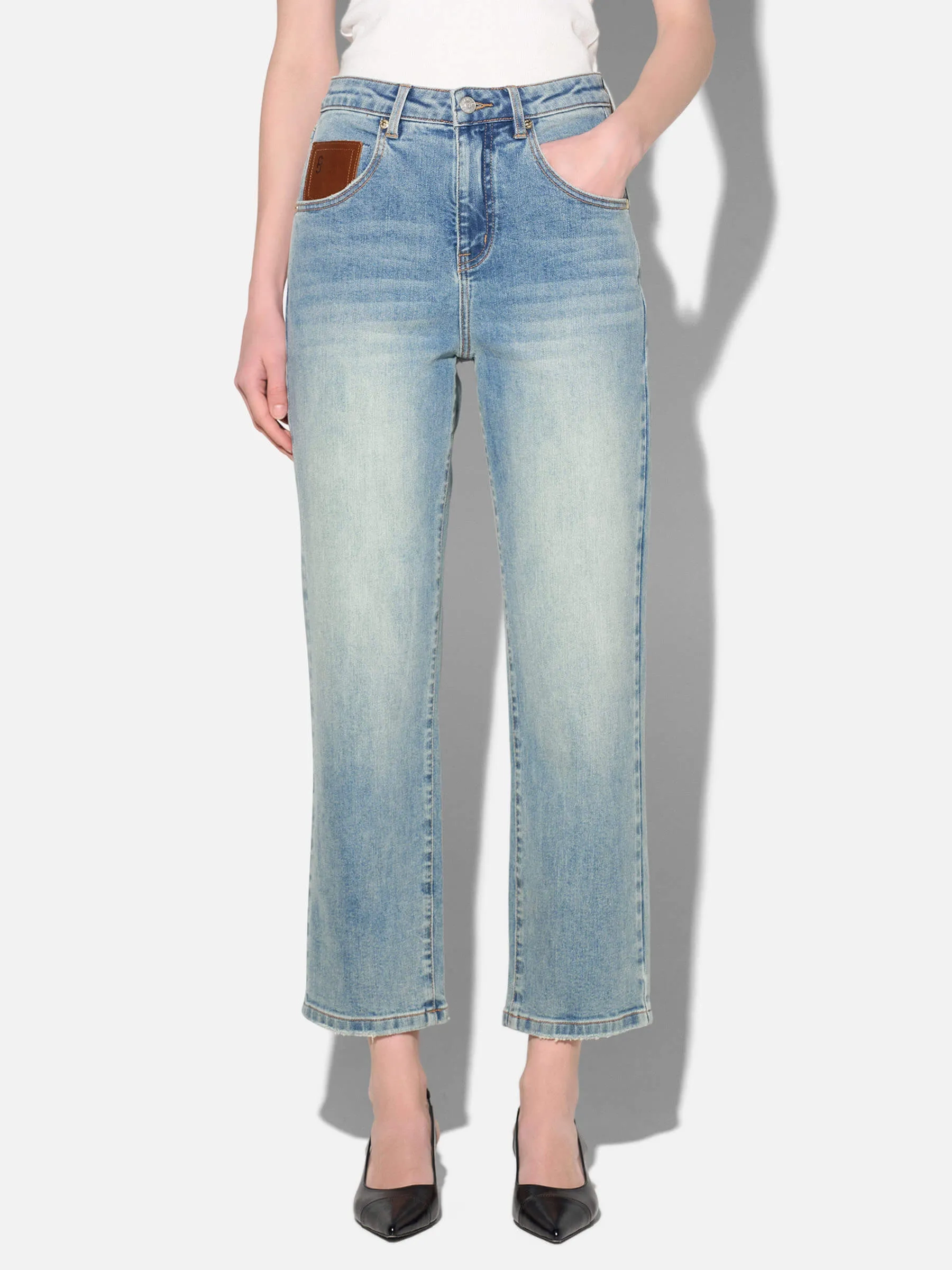 boyfriend jeans dames stretch janice