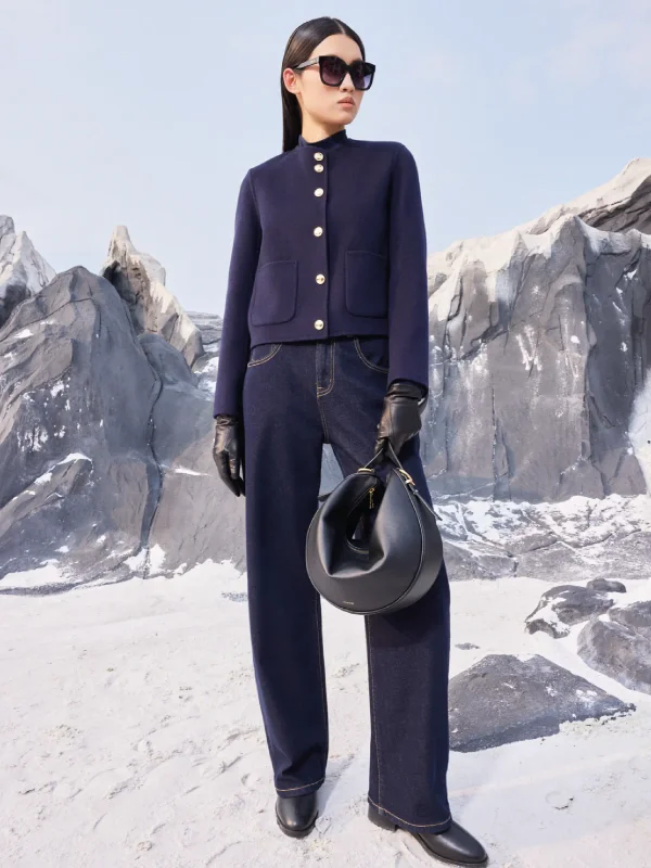 vince cashmere jas dames mode janice