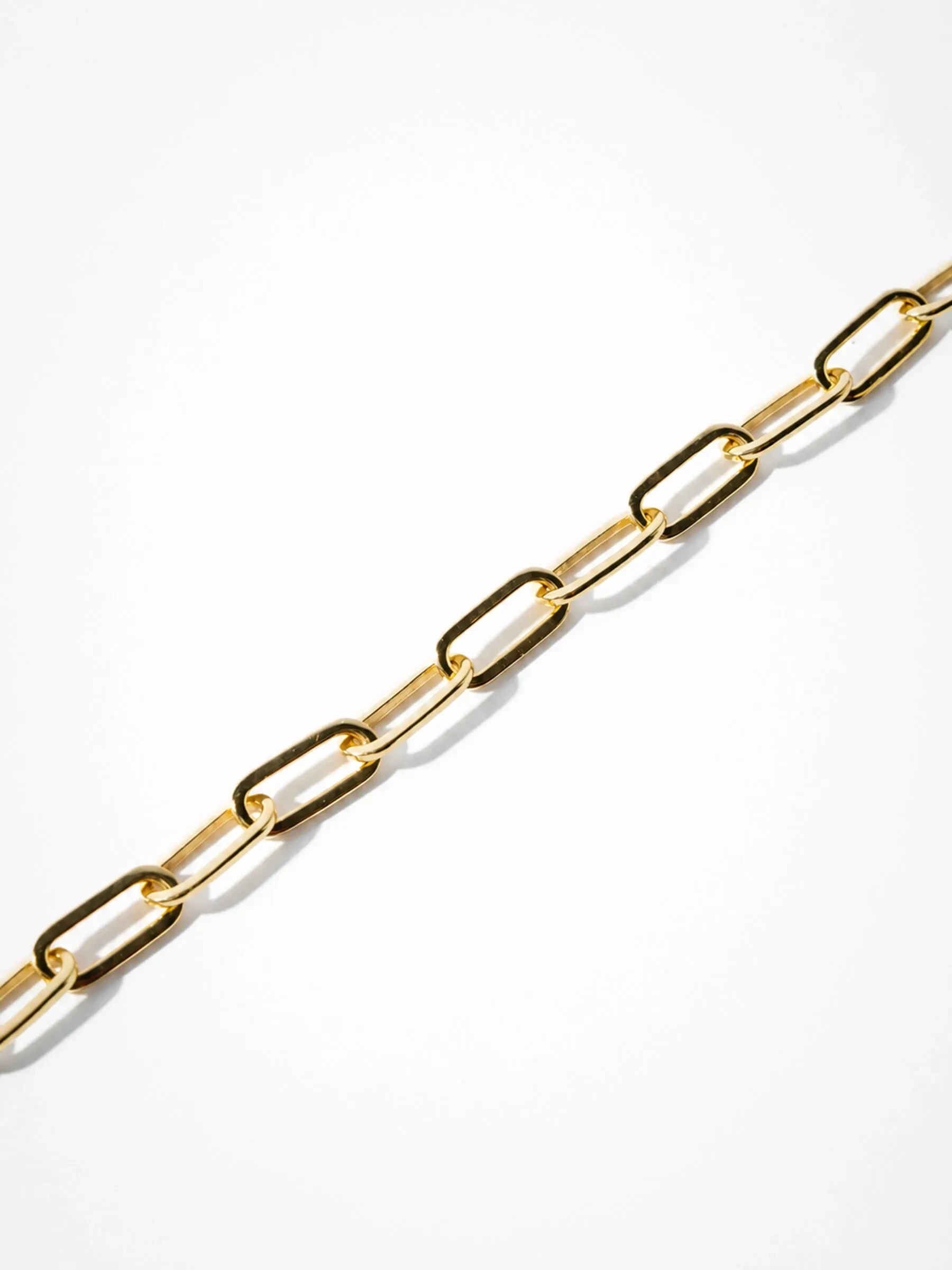 Gouden Armband Paperclip Schakel Legend
