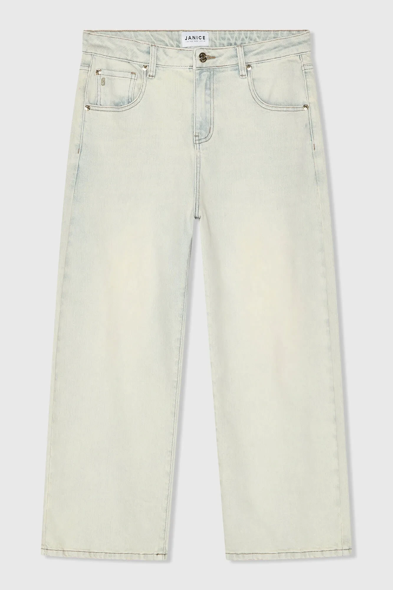 Barrel Jeans Dames Stretch Mid Rise Baxter Blauw 004