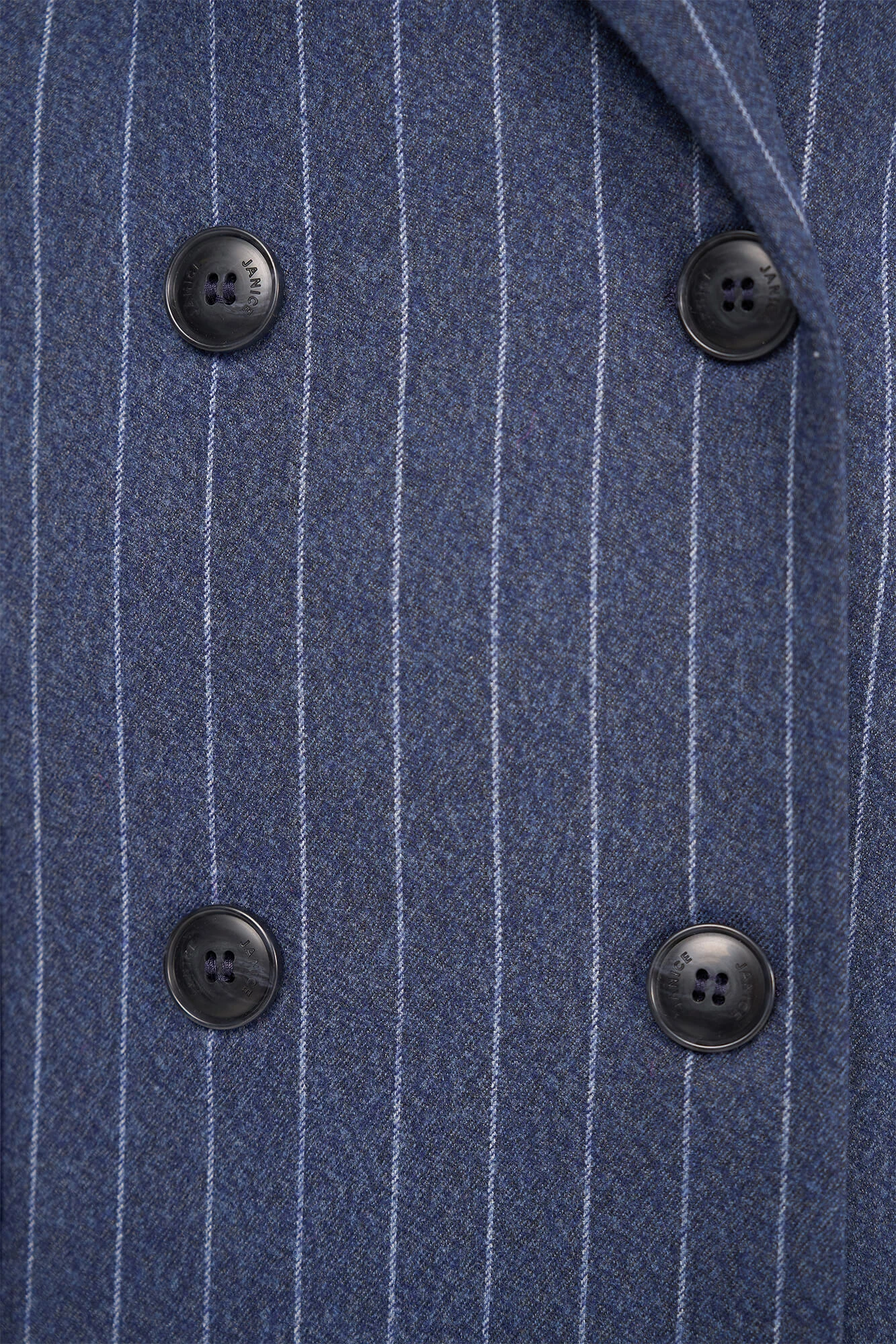 Blazer Dames Double Breasted Martin Blauw Streep