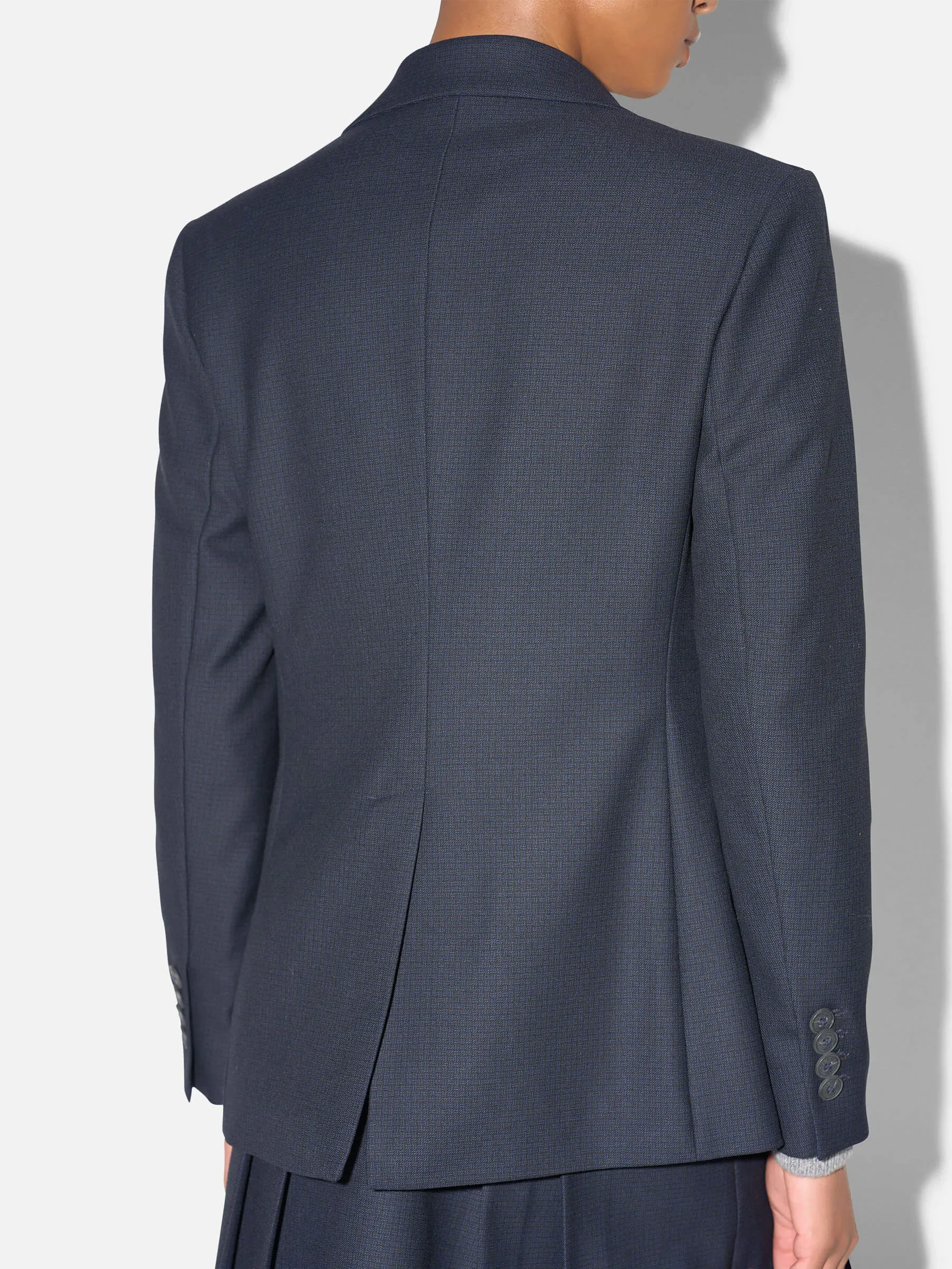 Blazer Dames Blauw Ruit Jeremy