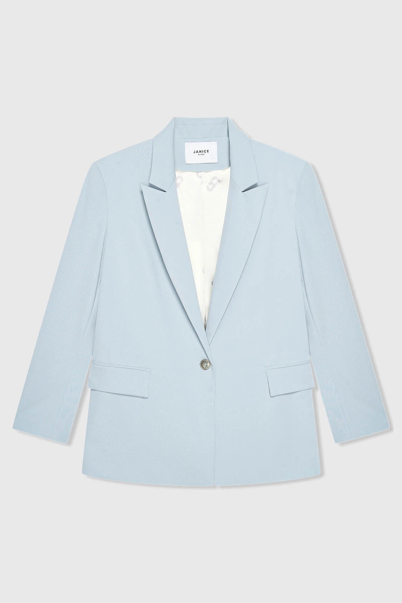 Jones Blazer Licht Blauw