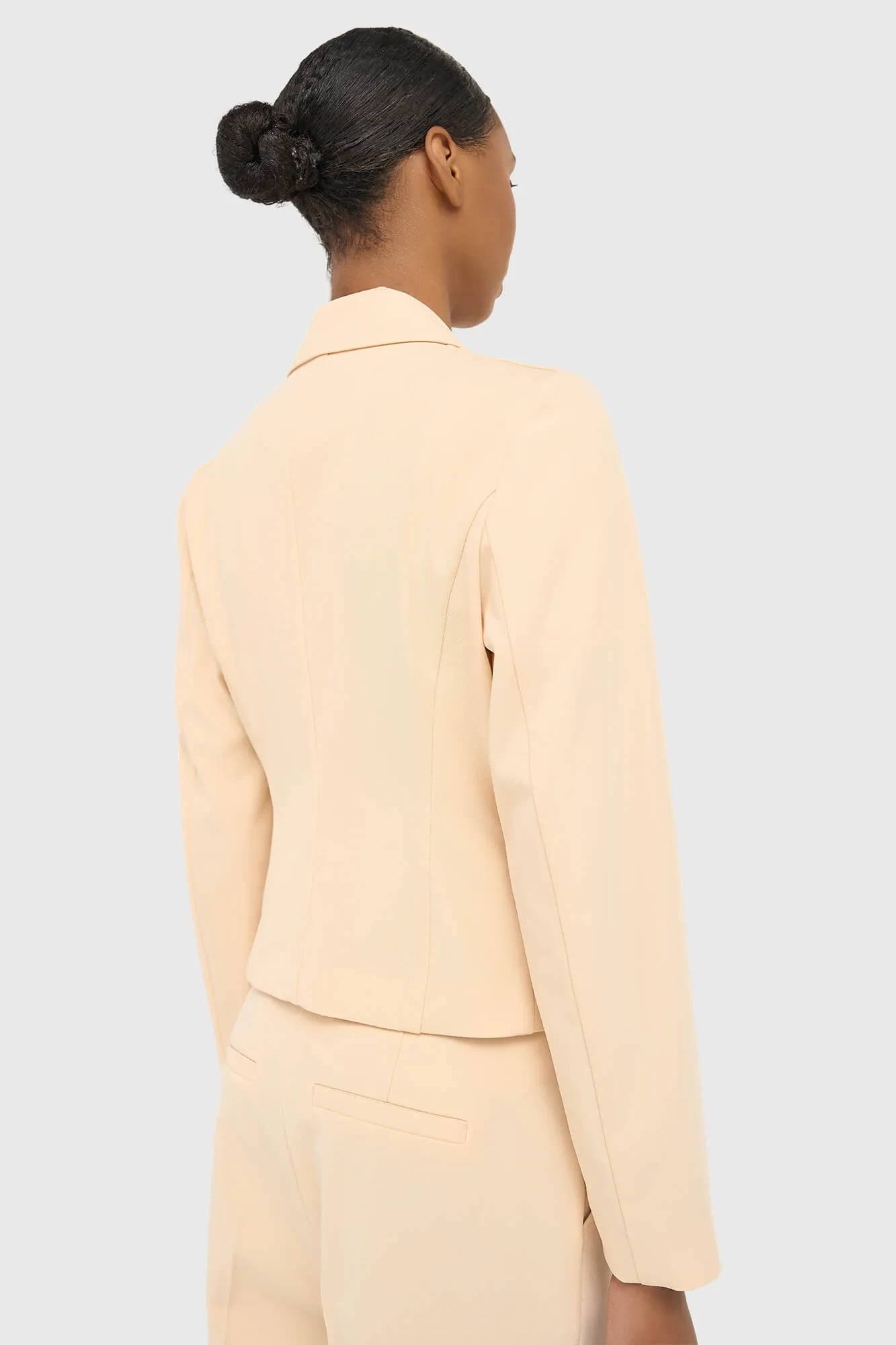 Blazer Dames Kort Peach Ace