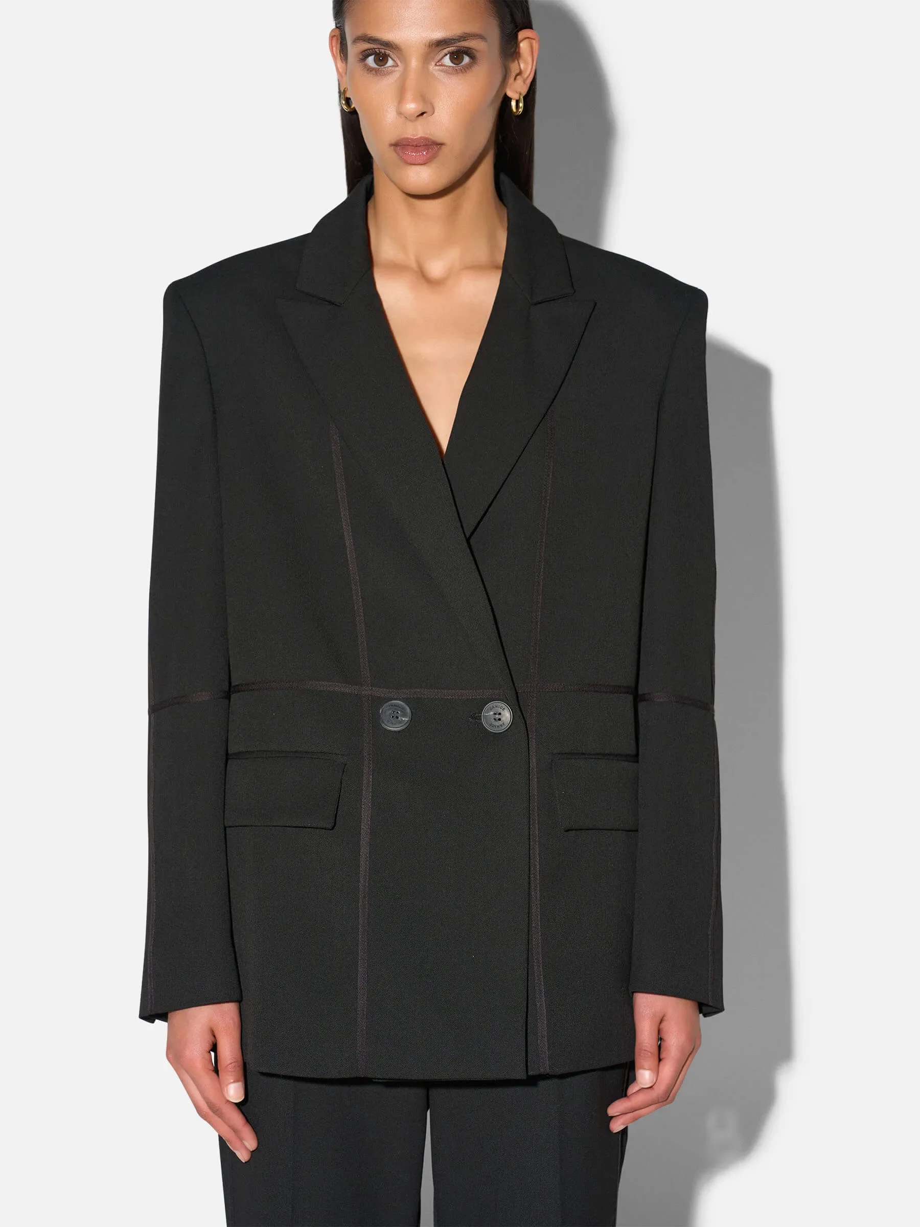 Blazer Dames Zwart Corset Jones