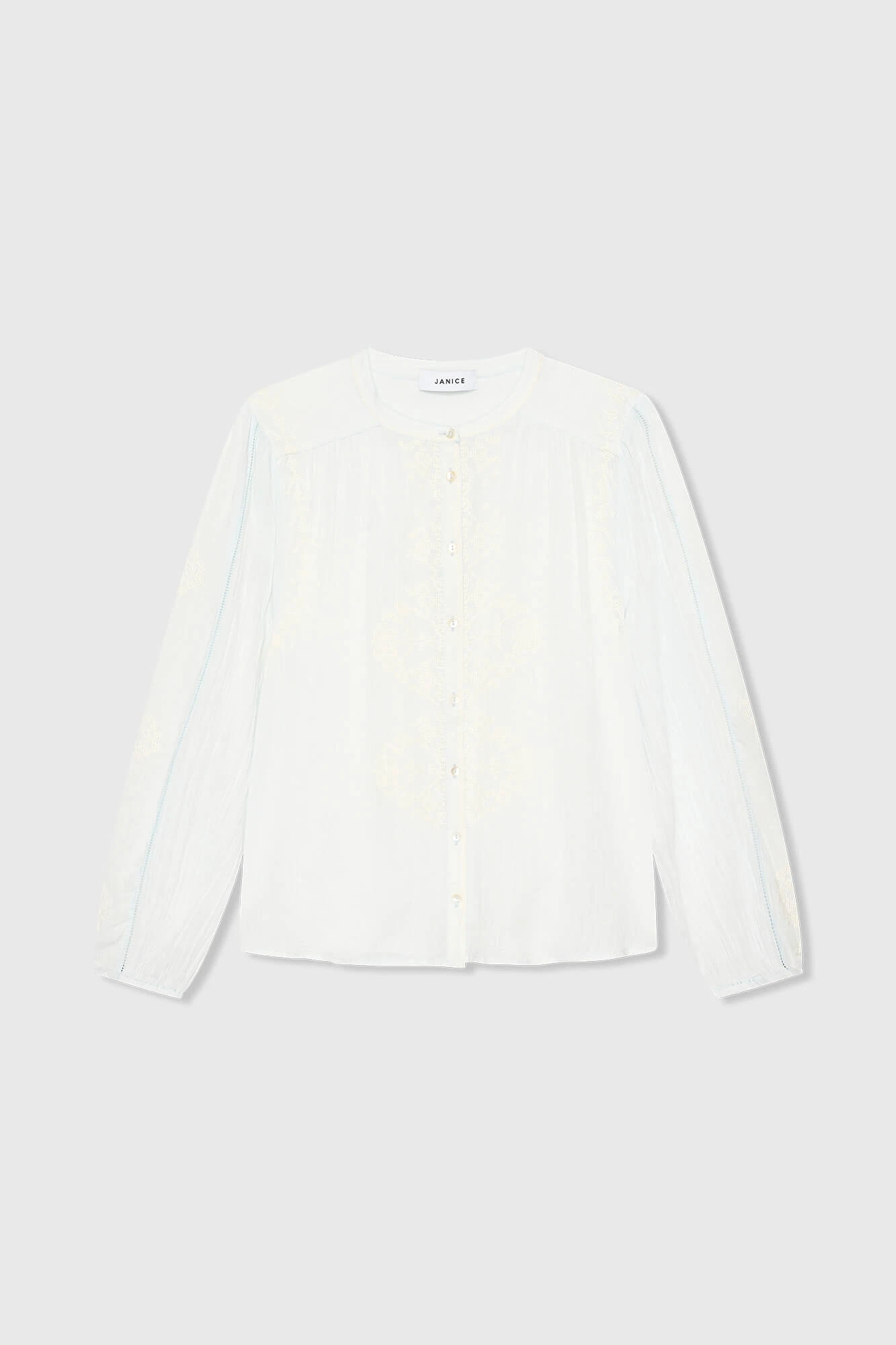 Austin Blouse Licht Blauw