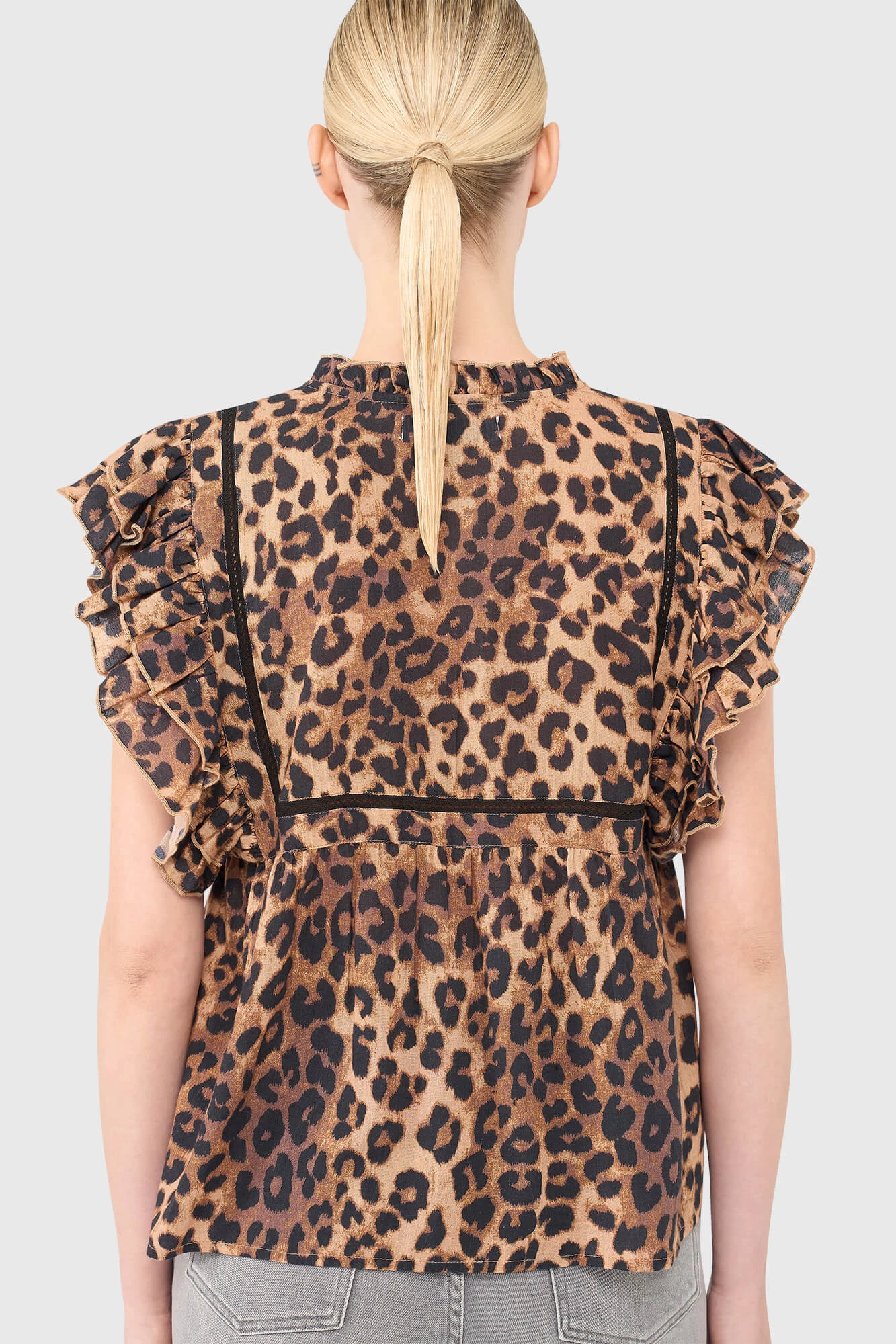 Carson Blouse Panterprint