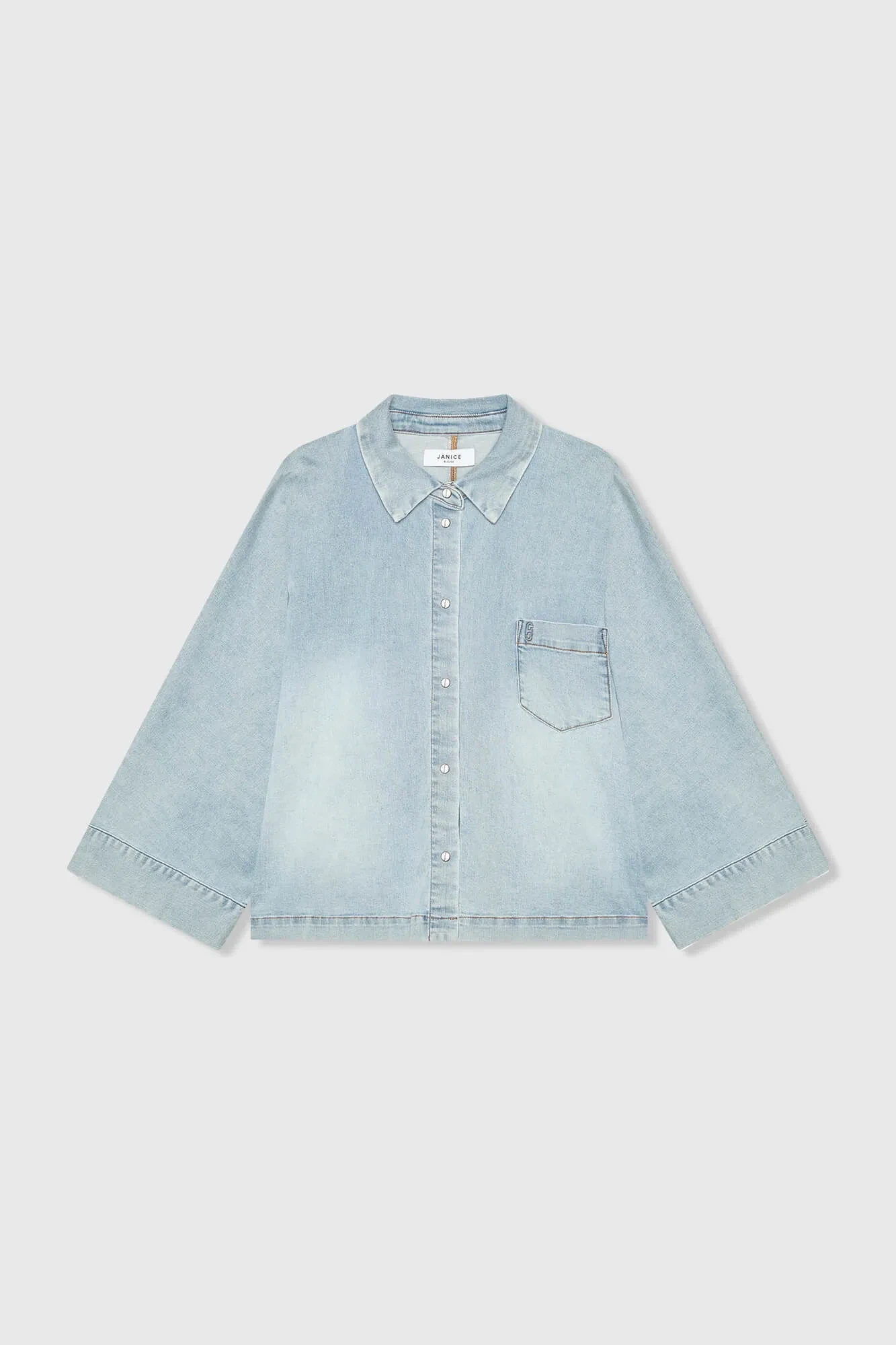 Blouse Dames Denim Kimono Carl 565