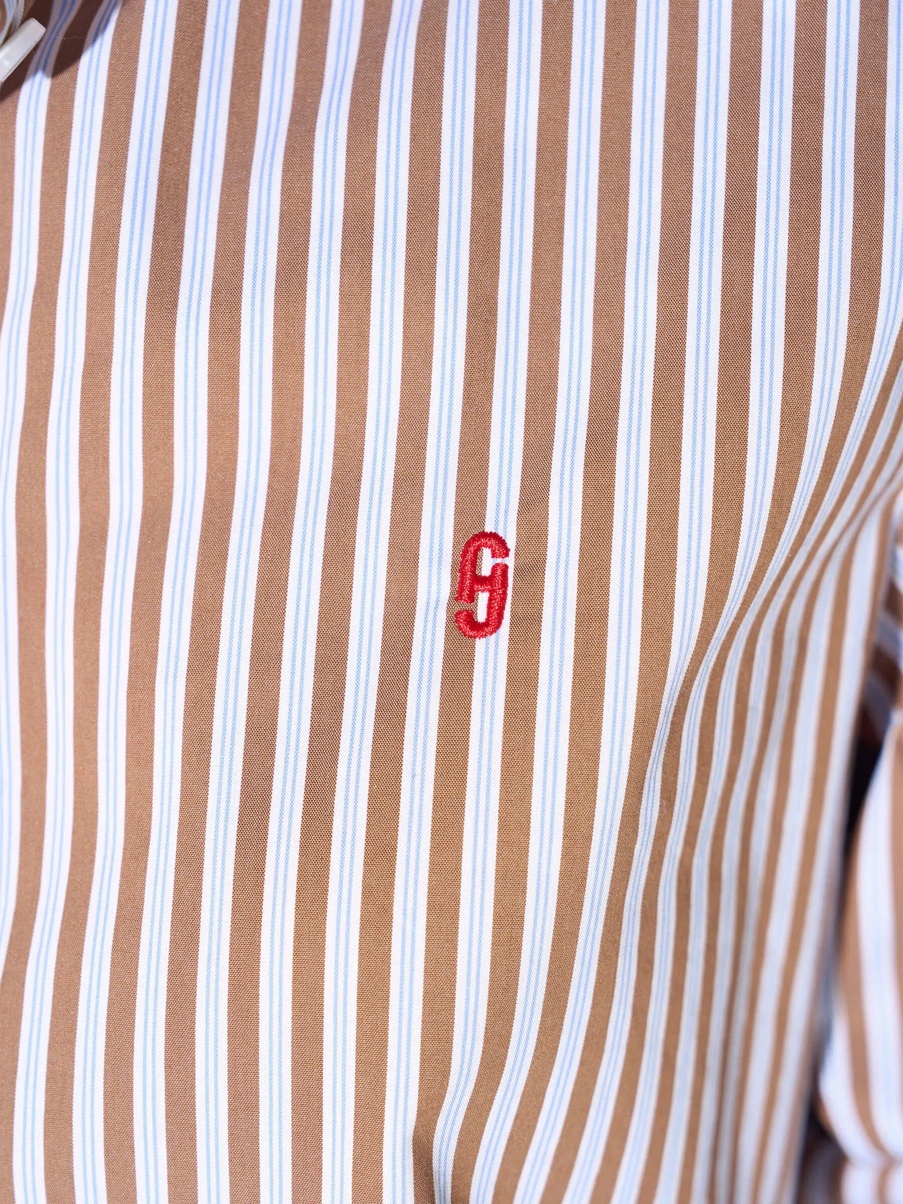 Blouse Dames Katoen Strepen Clint Bruin