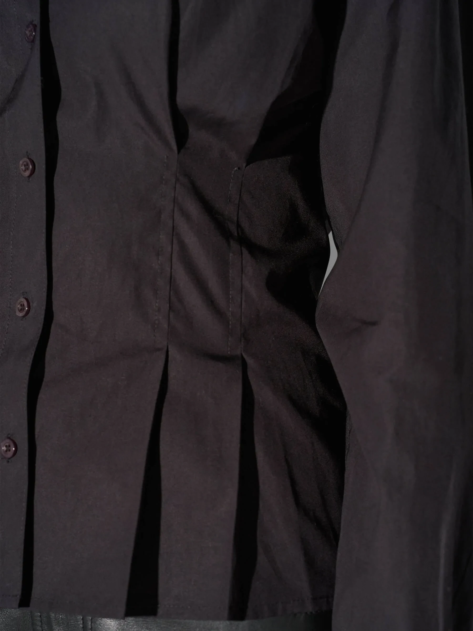 Blouse Dames Katoen Taille Brogan Zwart
