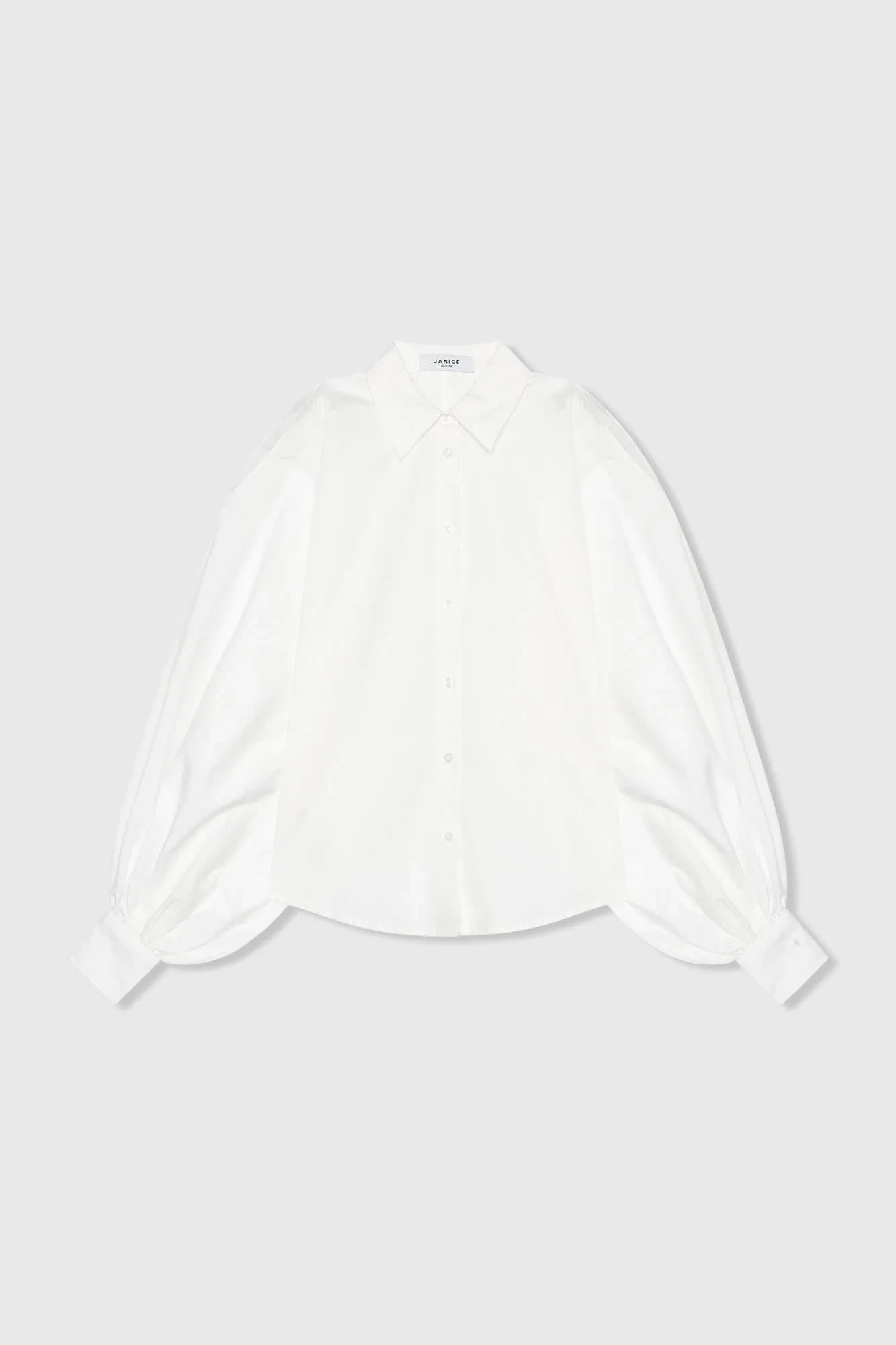 Blouse Dames Katoen Wit Stone Cut Out