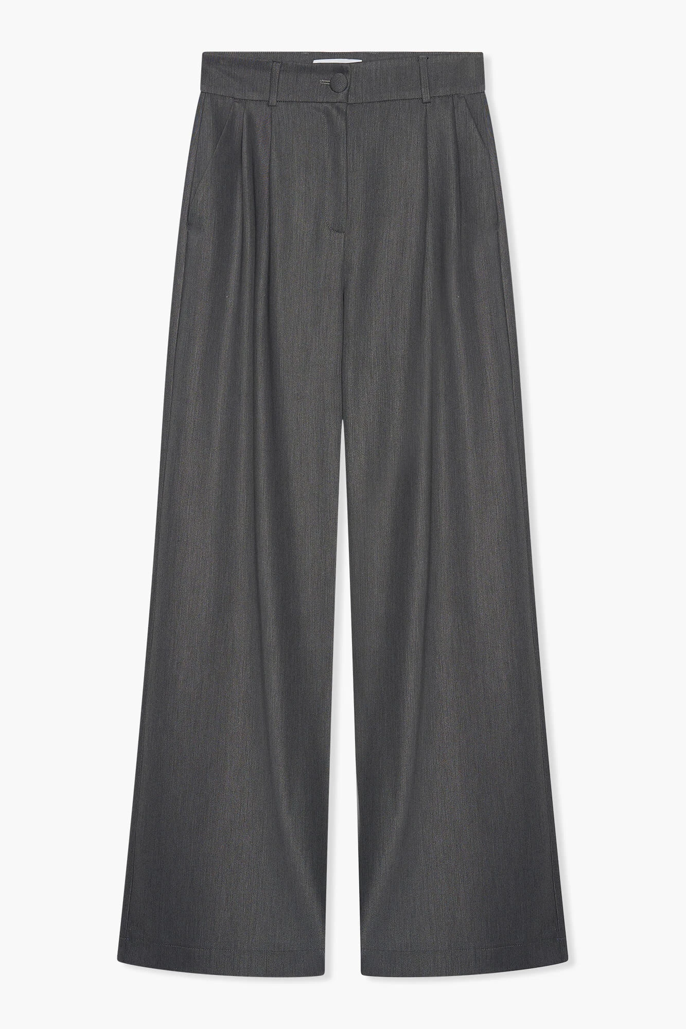 Broek Dames Wijde Pijp Dollar Grijs