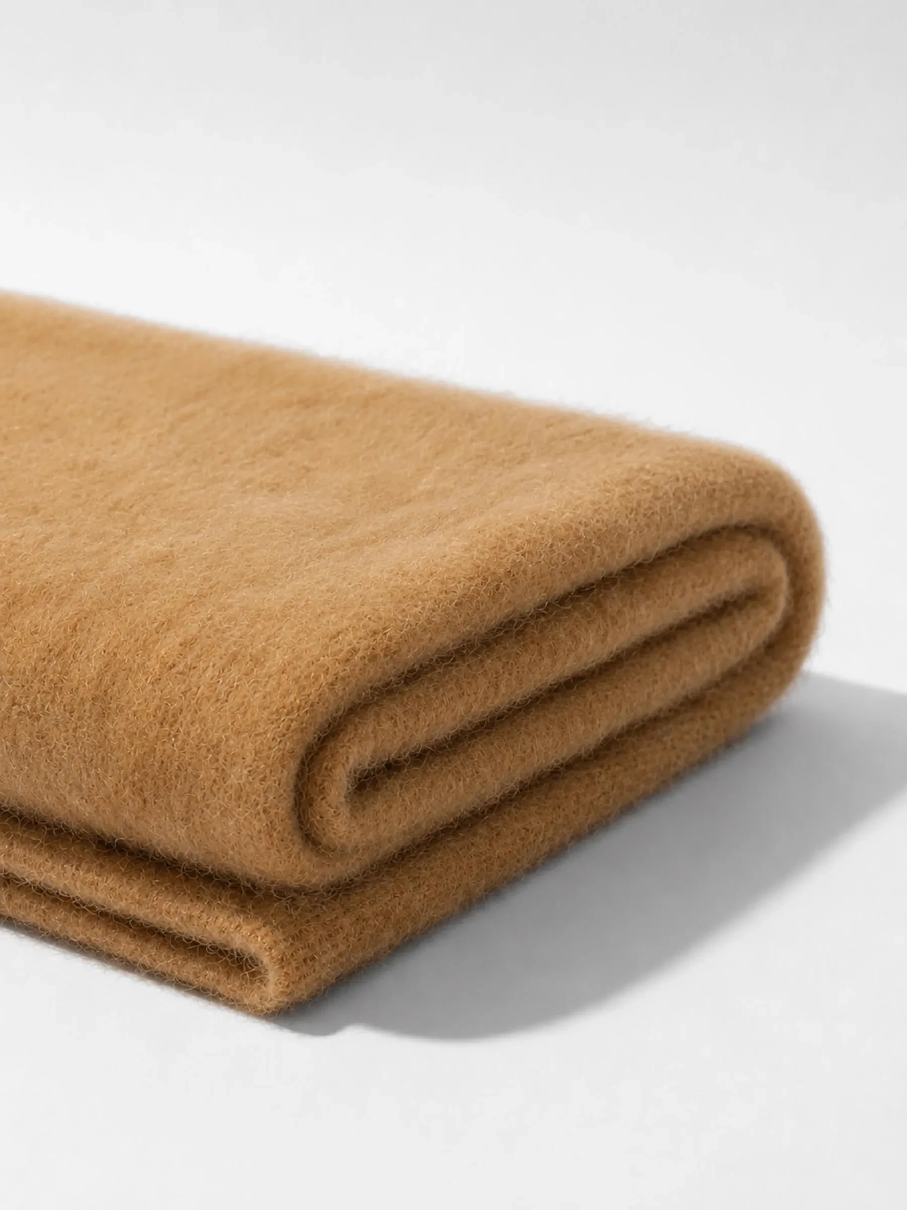 Brushed Cashmere Dames Sjaal Santos Camel