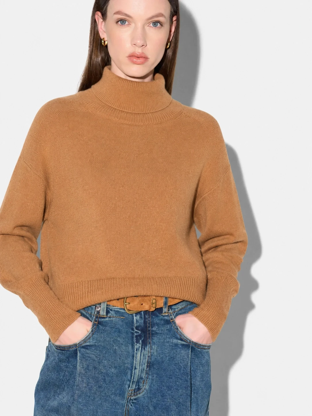 Camel Cashmere Dames Coltrui Bennet