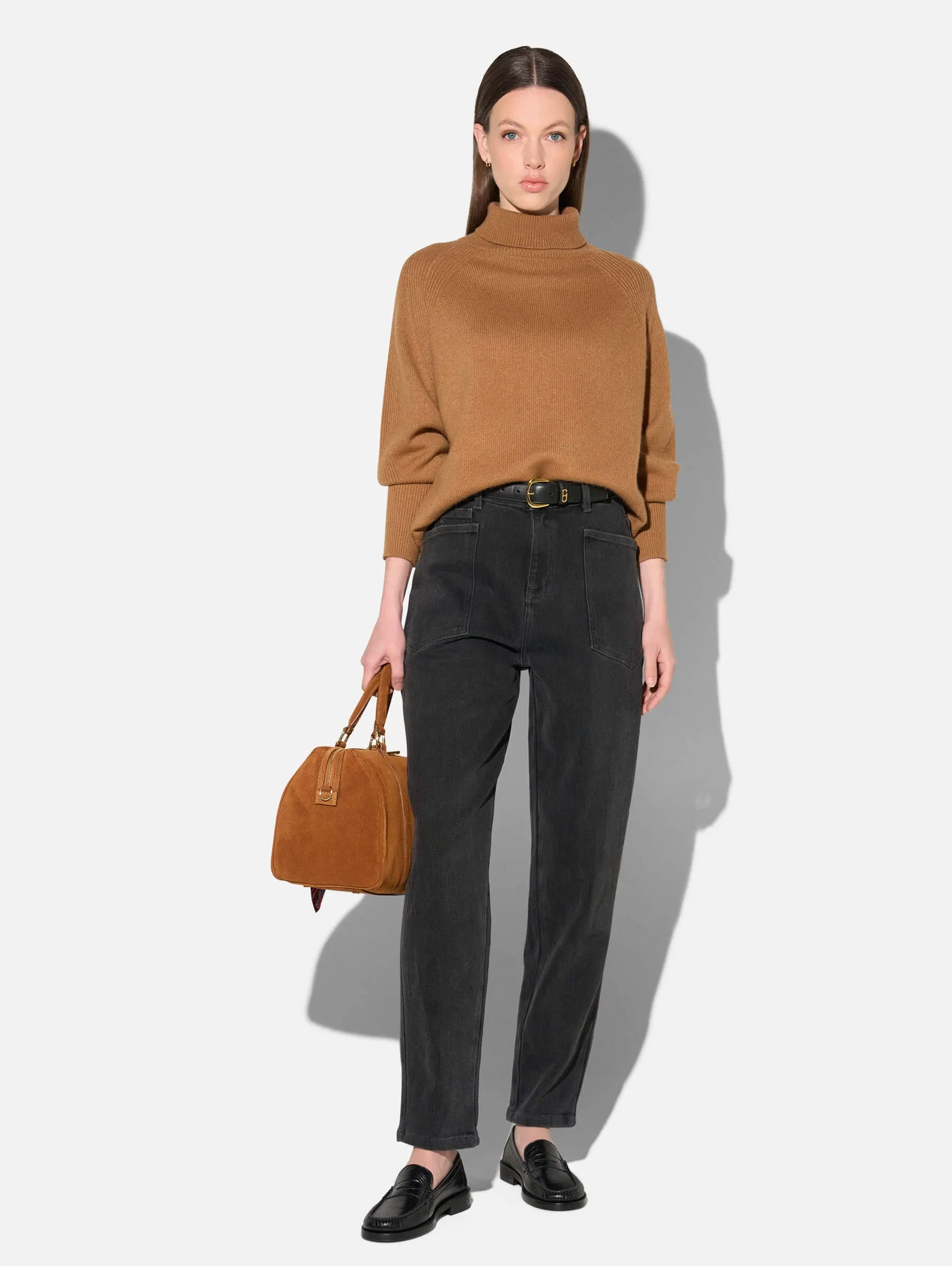 Camel Cashmere Dames Coltrui Dawsey
