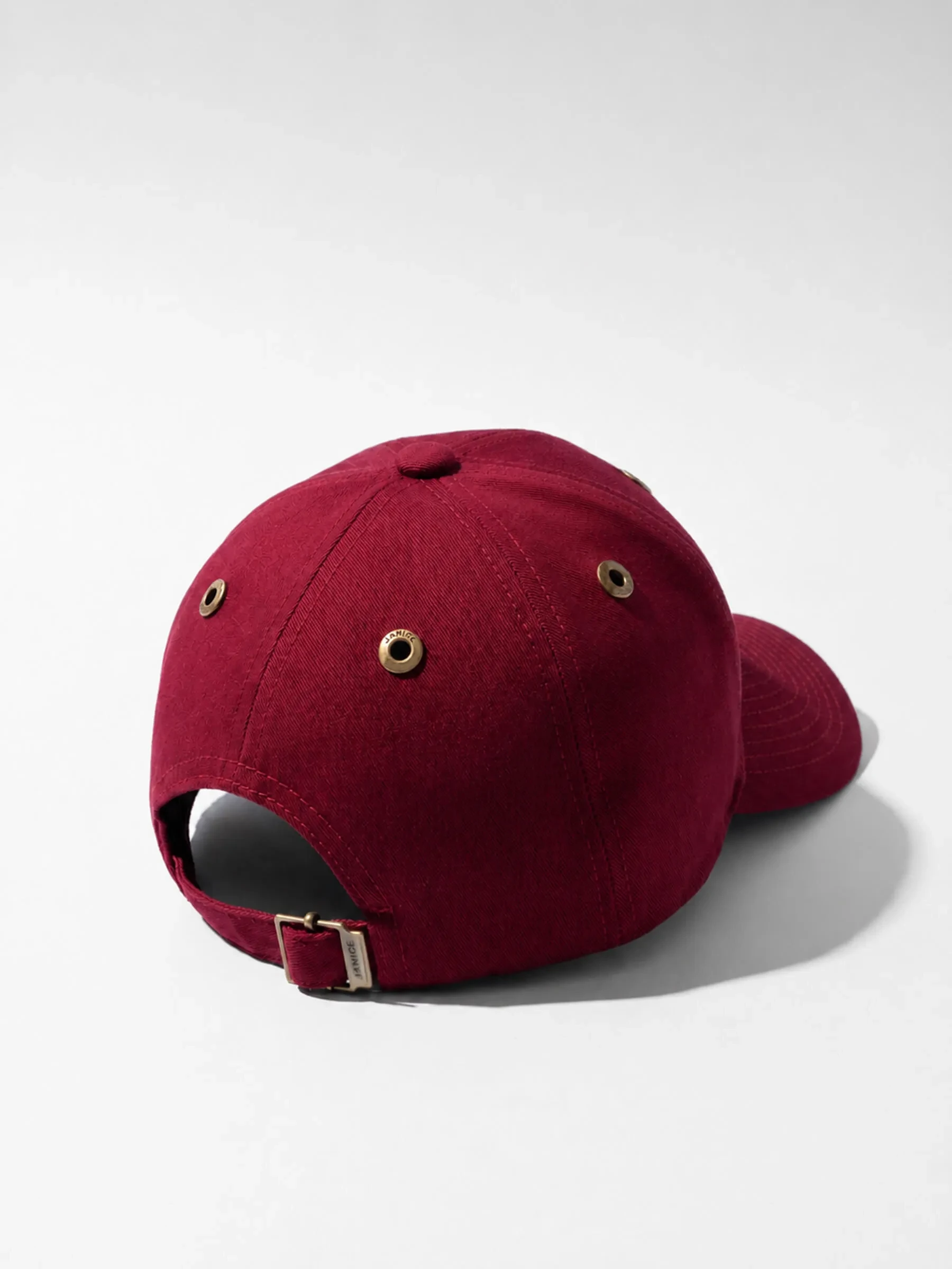 Cap Dames Logo Jeff Burgundy
