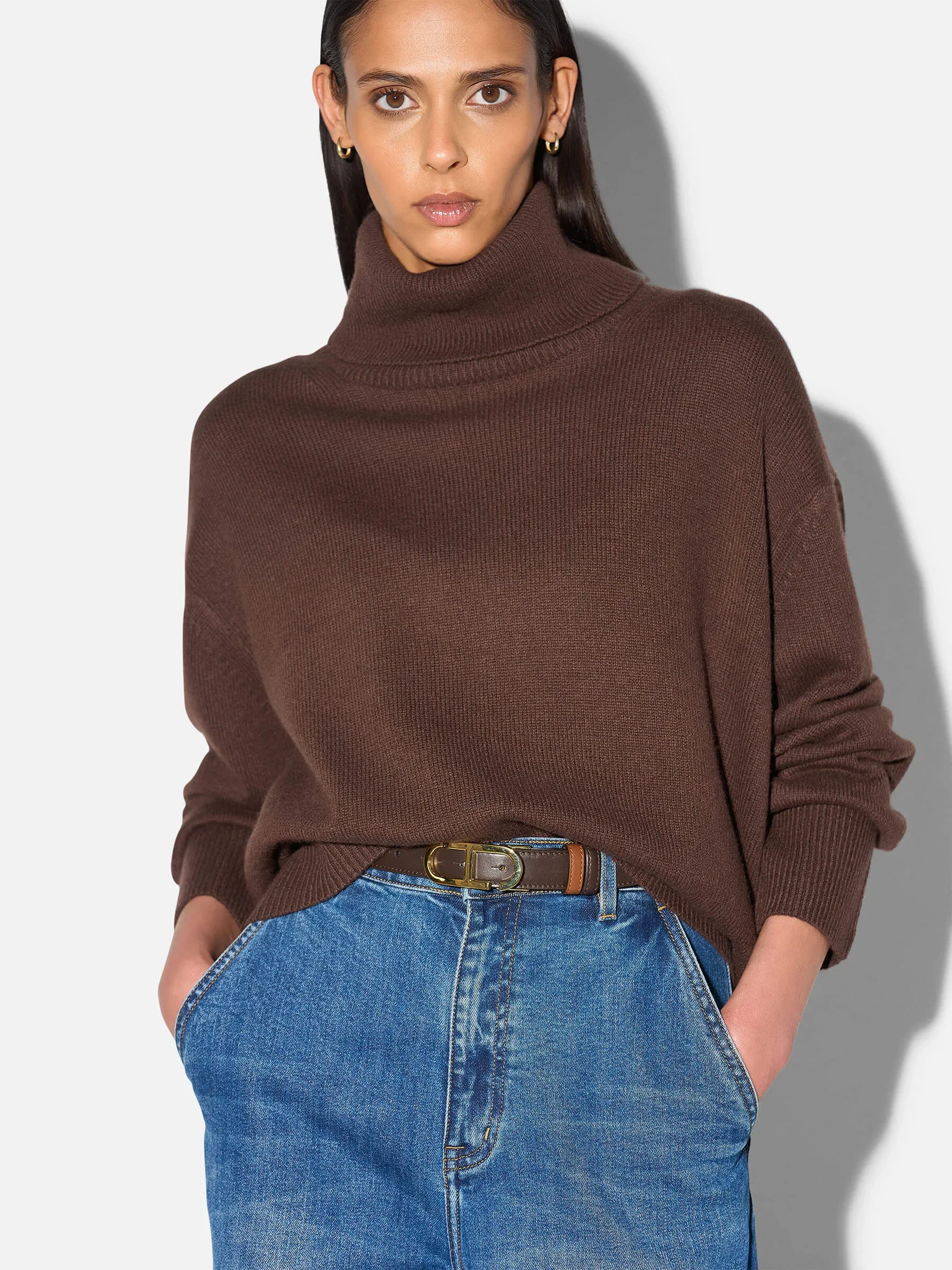 Cashmere Dames Coltrui Bennet Bruin