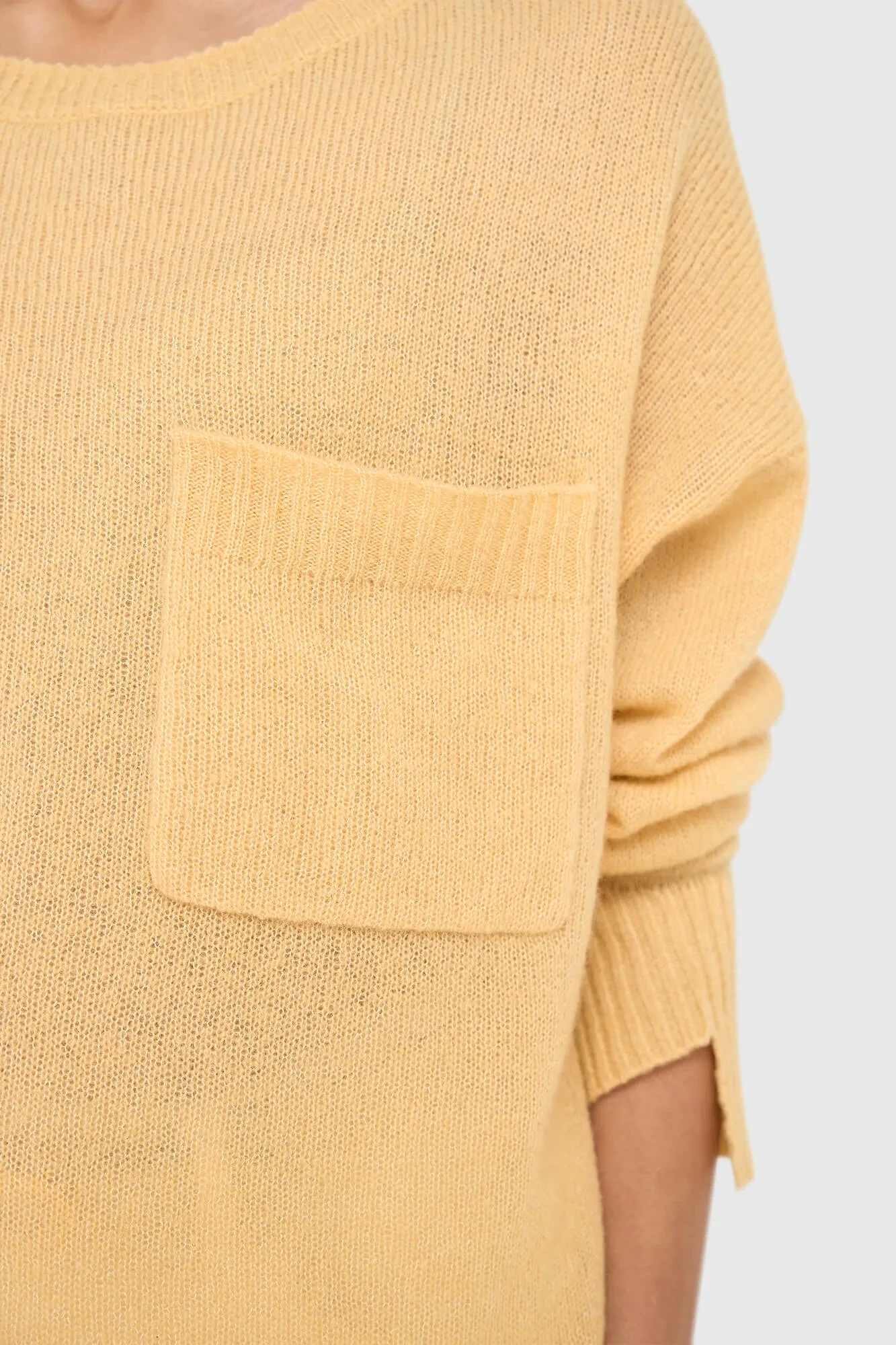 Cashmere Dames Trui Wijde Hals Dayton Geel