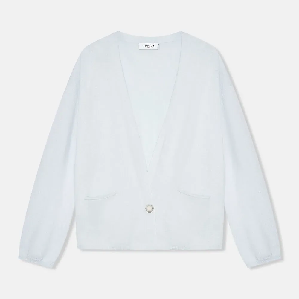 Cashmere Dames Vest Blade Blauw