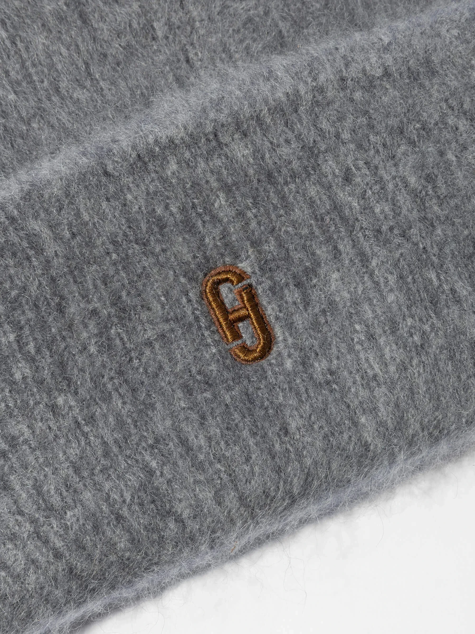 Cashmere Muts Brushed Jett Grijs