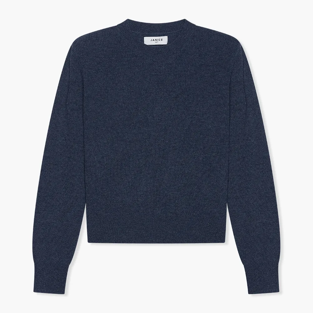 Cashmere Trui Dames Barron Blauw