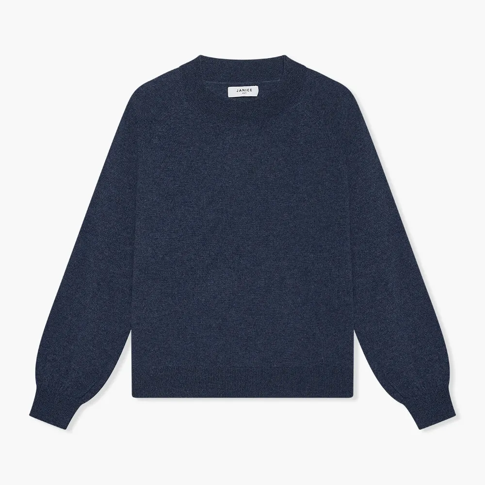 Cashmere Trui Dames Harvey Blauw