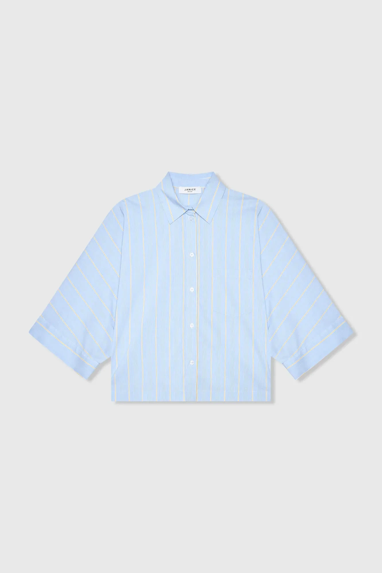 Dames Blouse Gestreept Blauw Carl