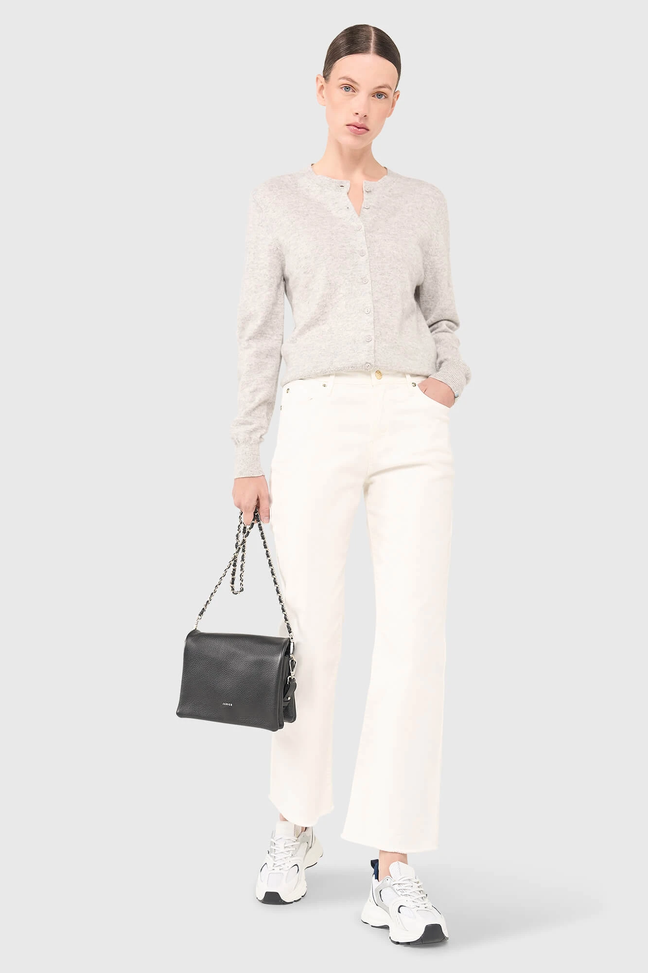 Cooper Jeans Kick Flared Off White 000