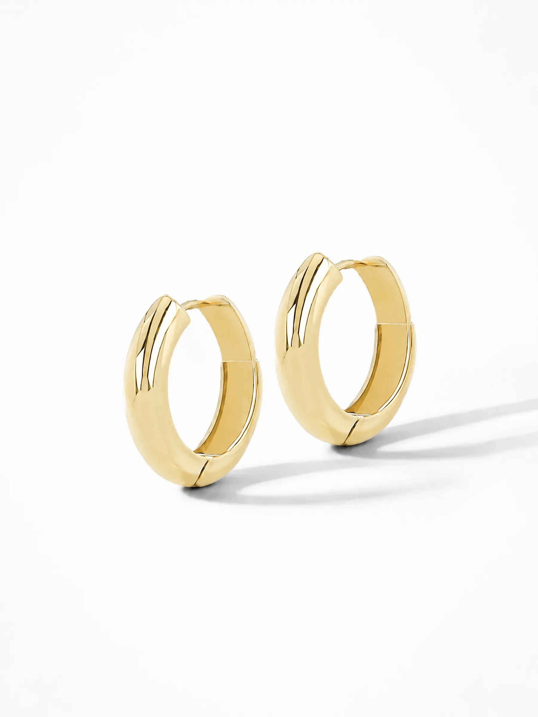 Gouden Oorbellen Hoops Creolen Aspen Small