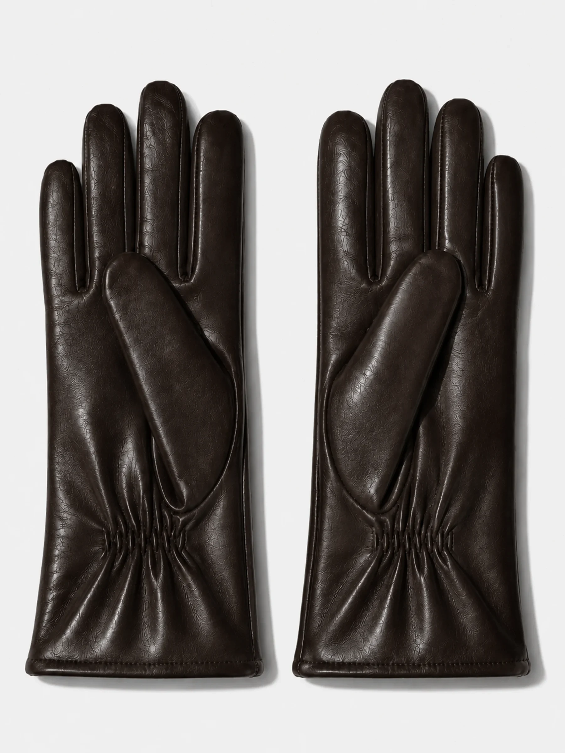 Leren Handschoenen Dames Atlas Bruin
