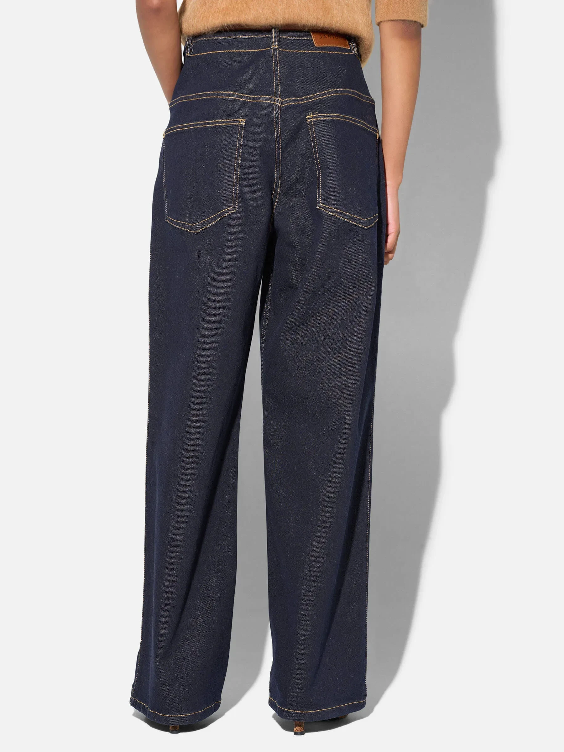Jeans Dames Barrel Stretch Denim Drew Japanse Denim