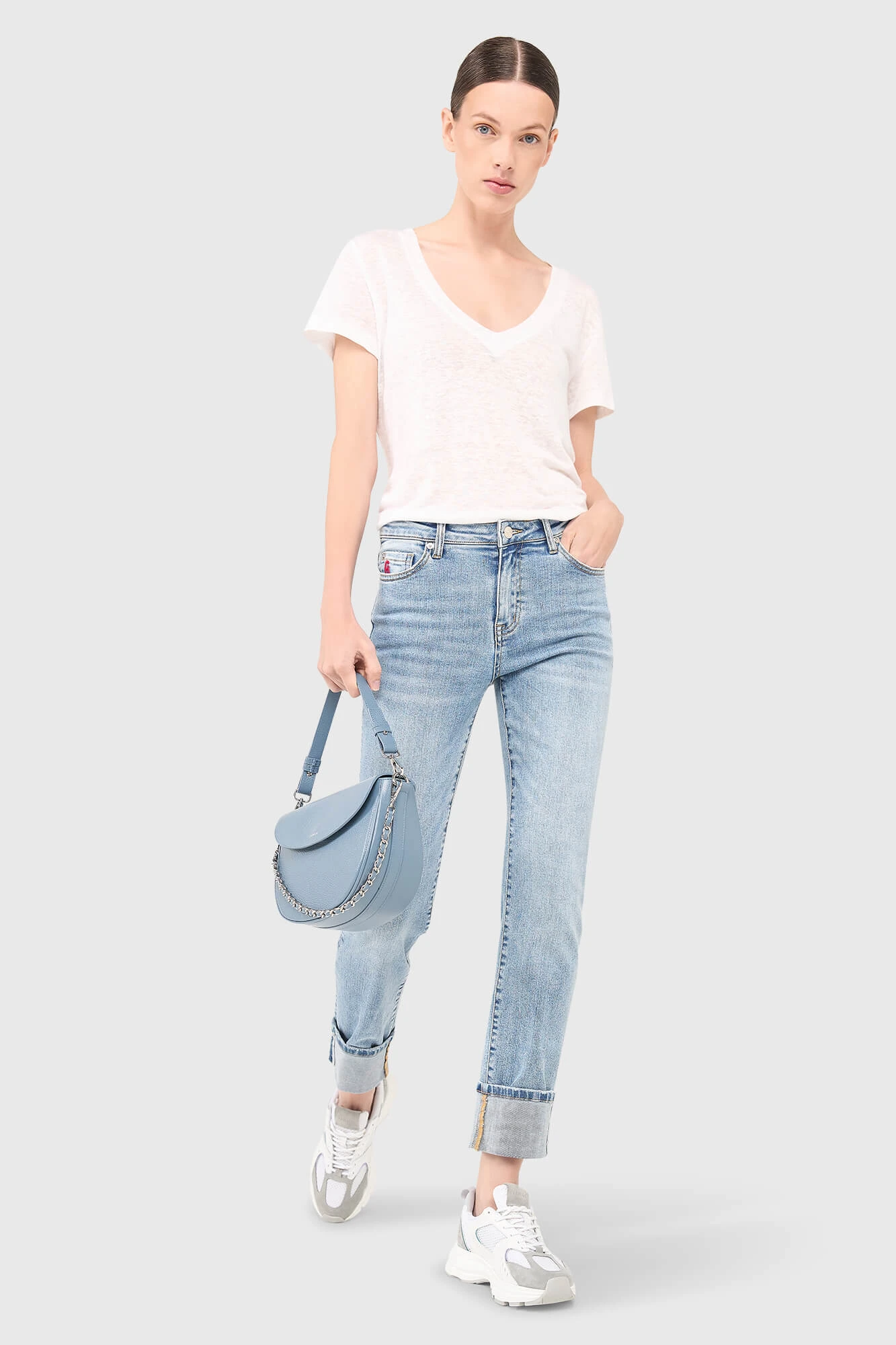 Cooper Jeans Turnup Blauw 435