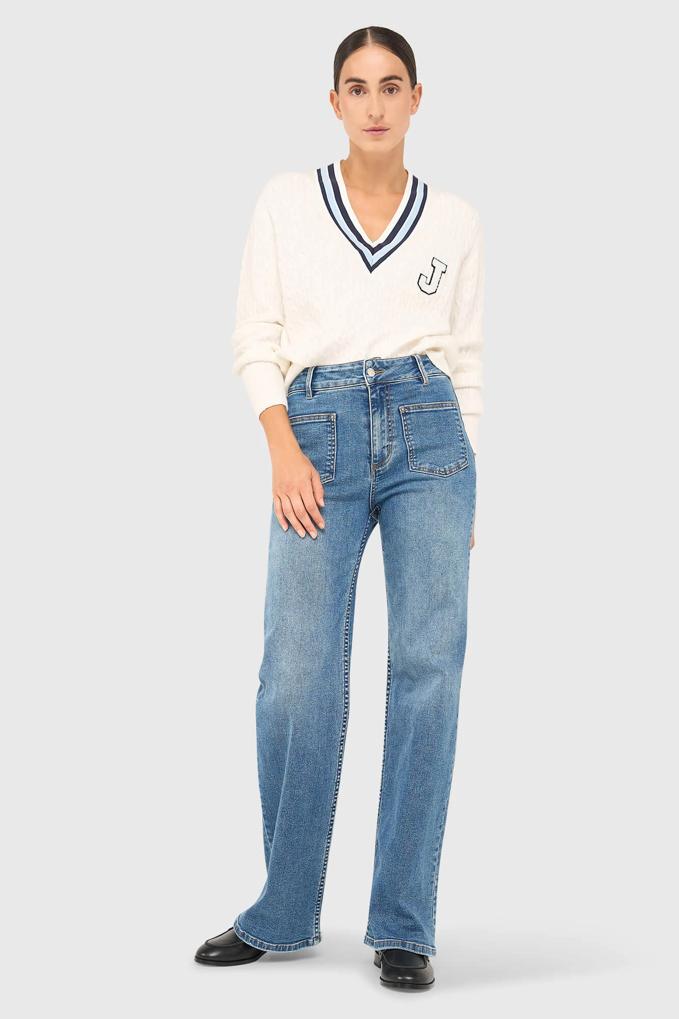 Jagger Jeans Blauw 117
