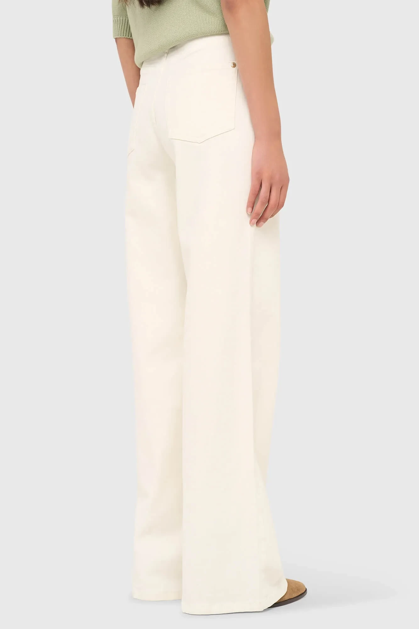 Jeans Dames Rechte Pijp High Rise Jason Off White 264