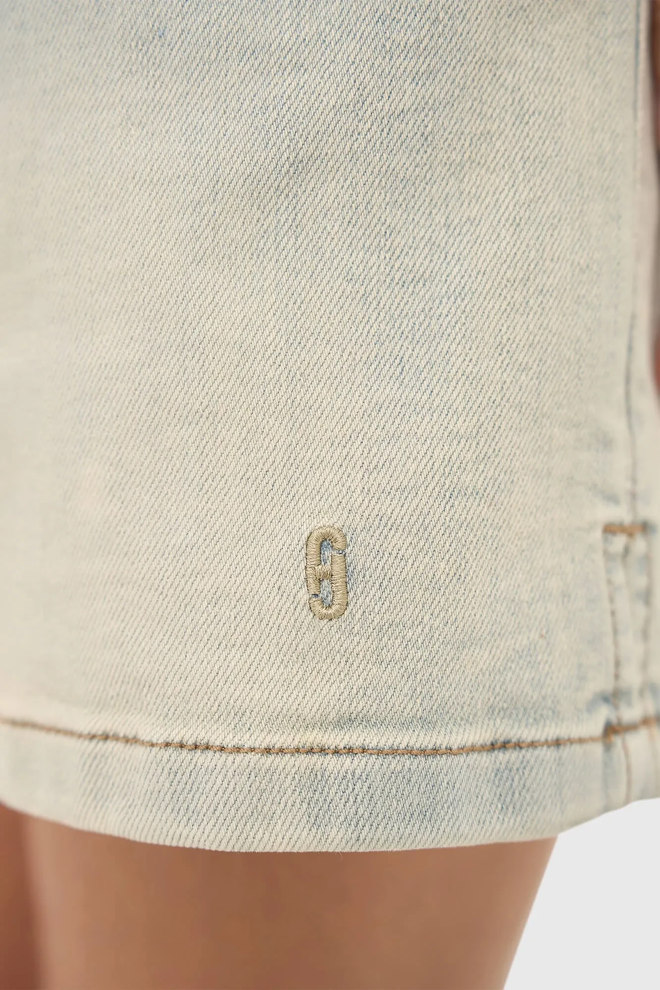 Jeans Shorts Dames Stretch Elastiek Riott Blauw 004