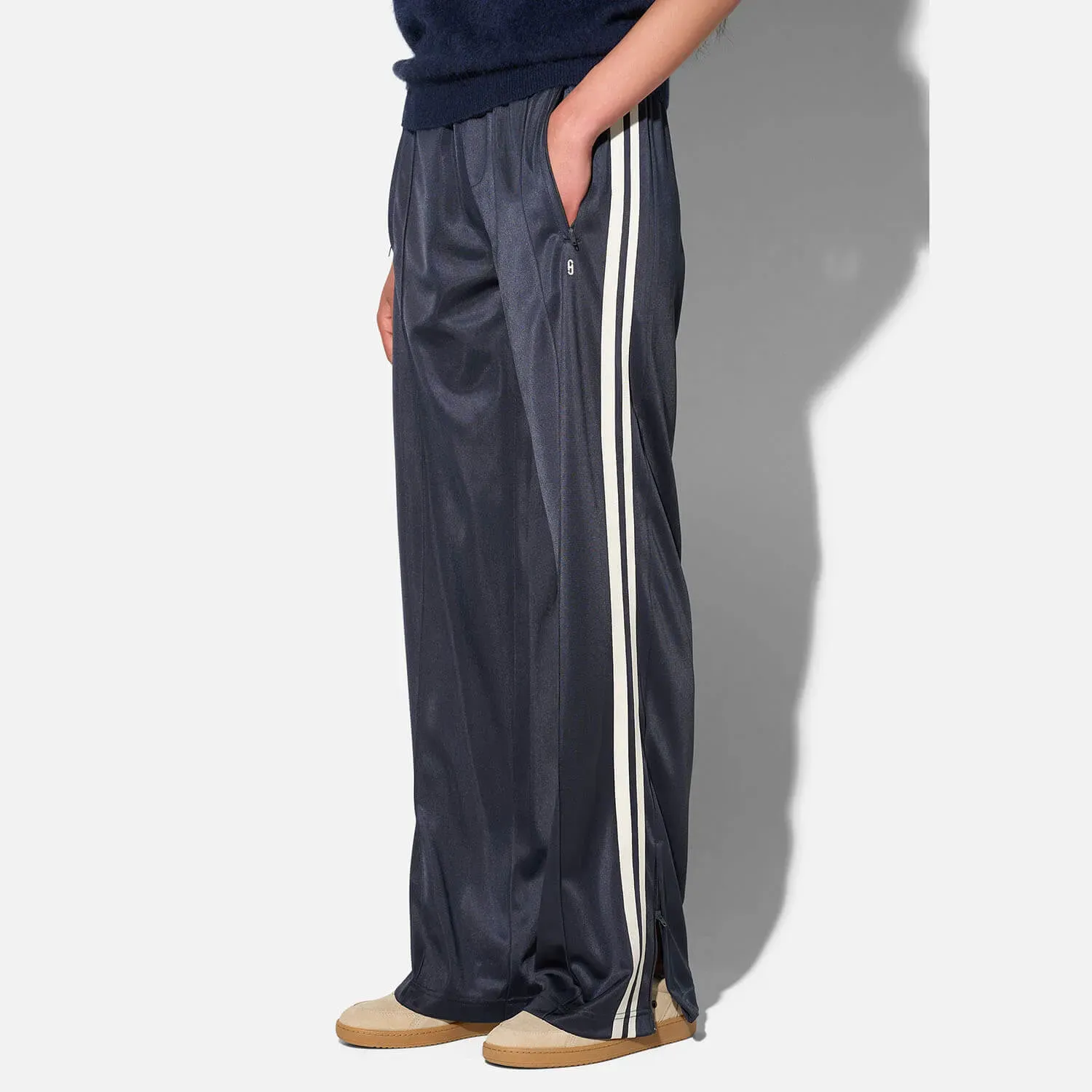 Joggingbroek Dames Strepen Midnight Donker Blauw