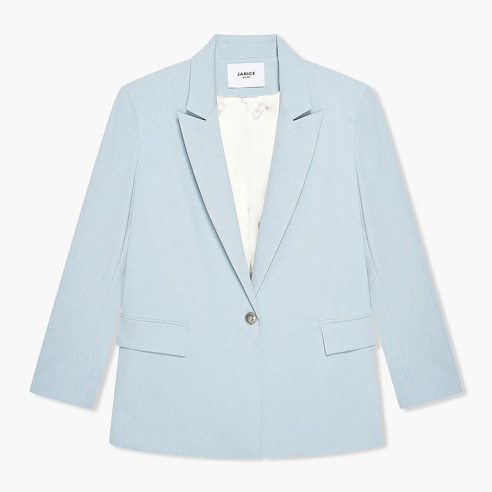 Jones Blazer Licht Blauw