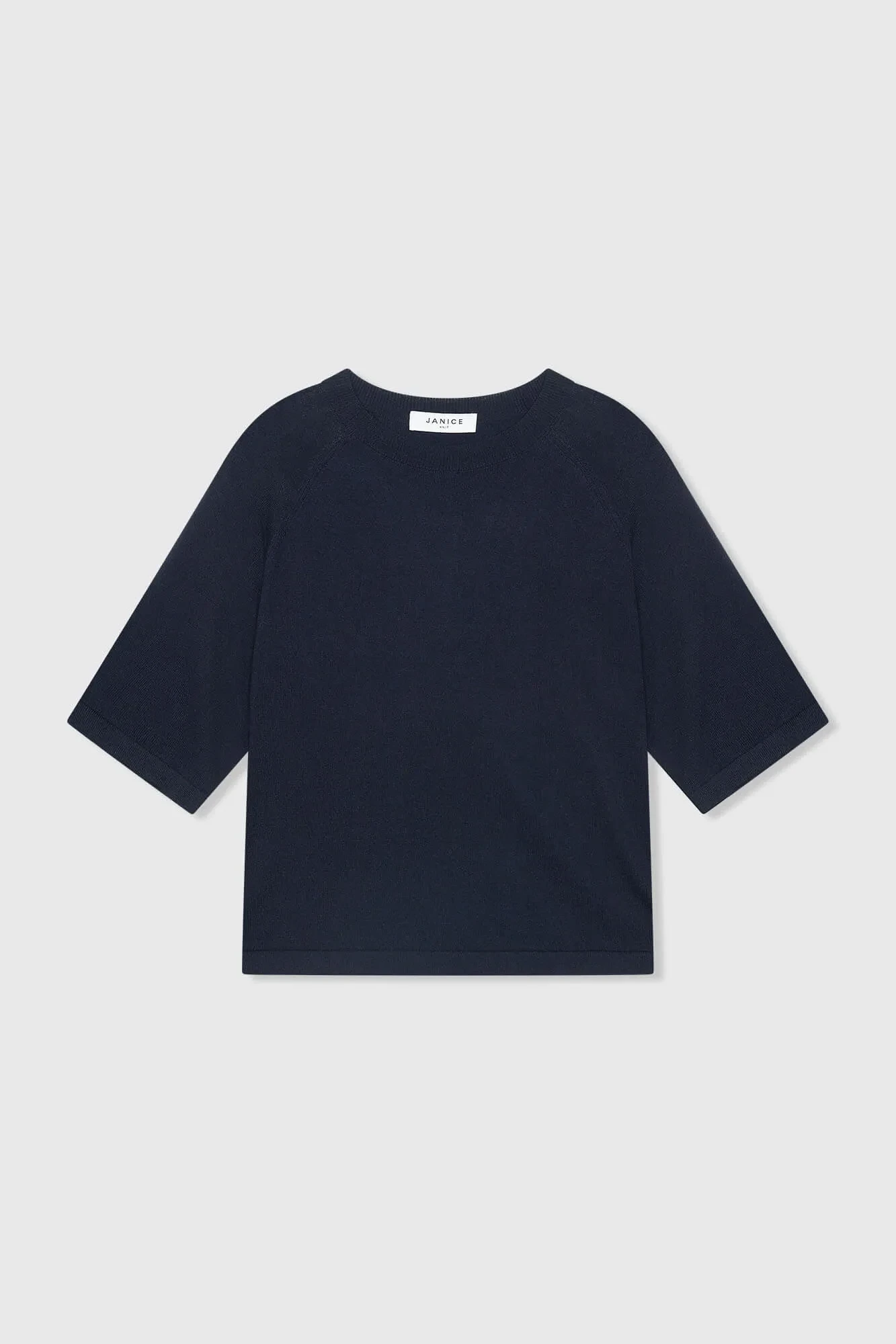 Katoen Cashmere Gebreid Truitje Moss Blauw