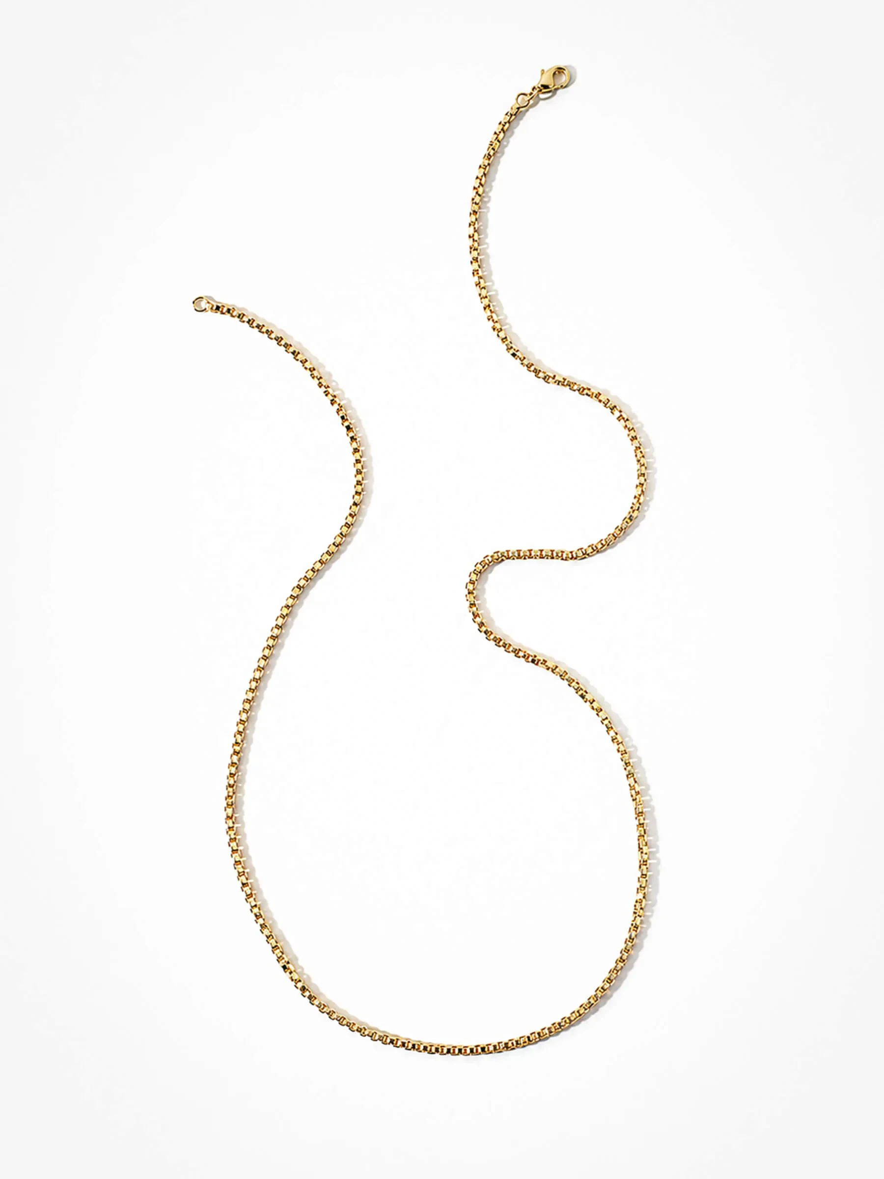 Gouden Ketting Vierkante Schakels Rogue Block Chain