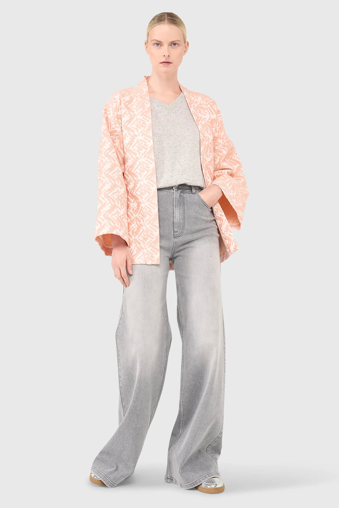 Preston Kimono Jas Peach