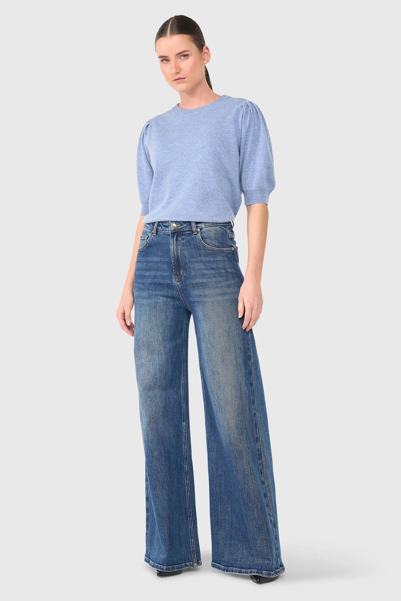 Peyton Denim Blauw