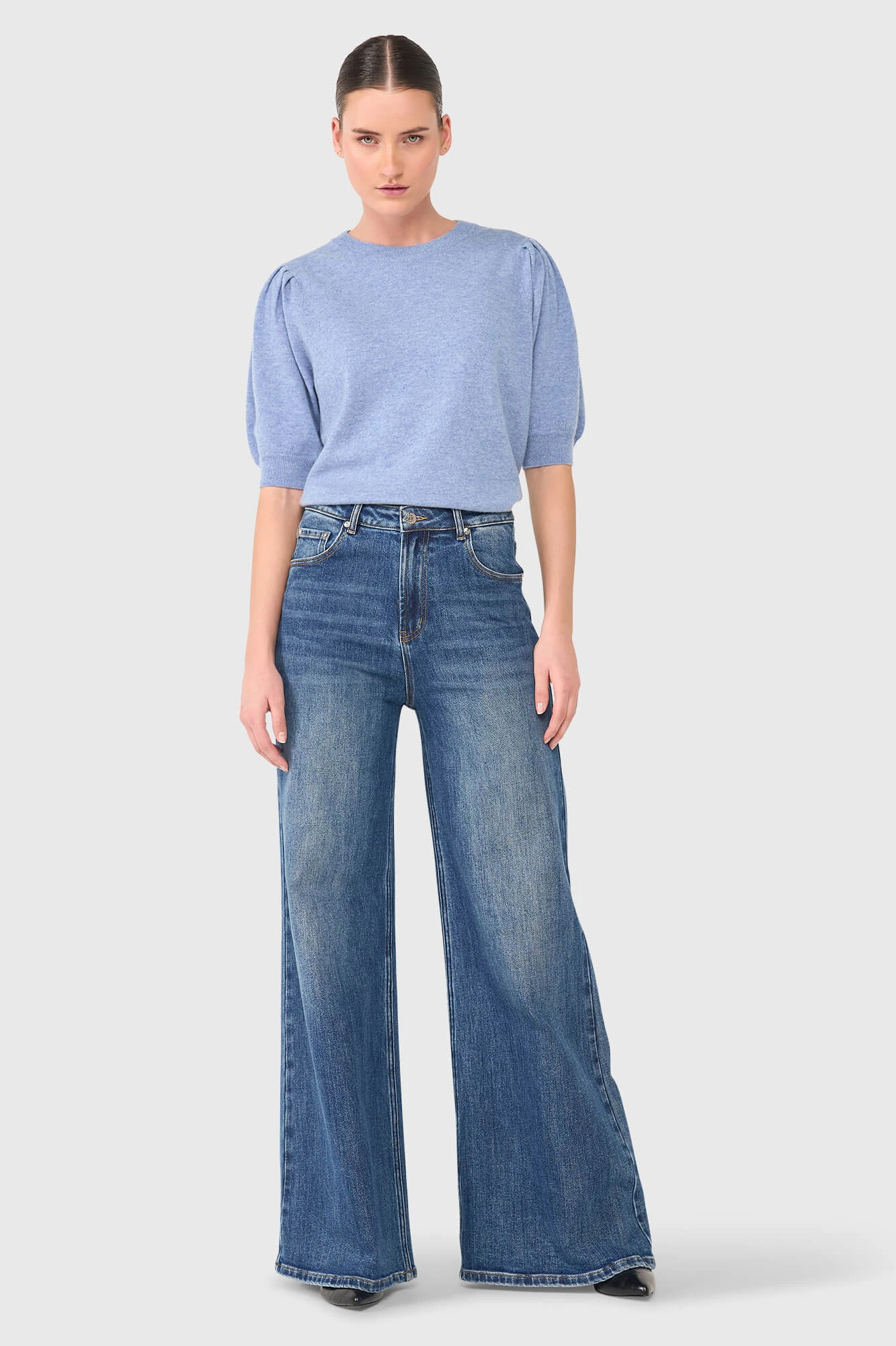 Peyton Denim Blauw