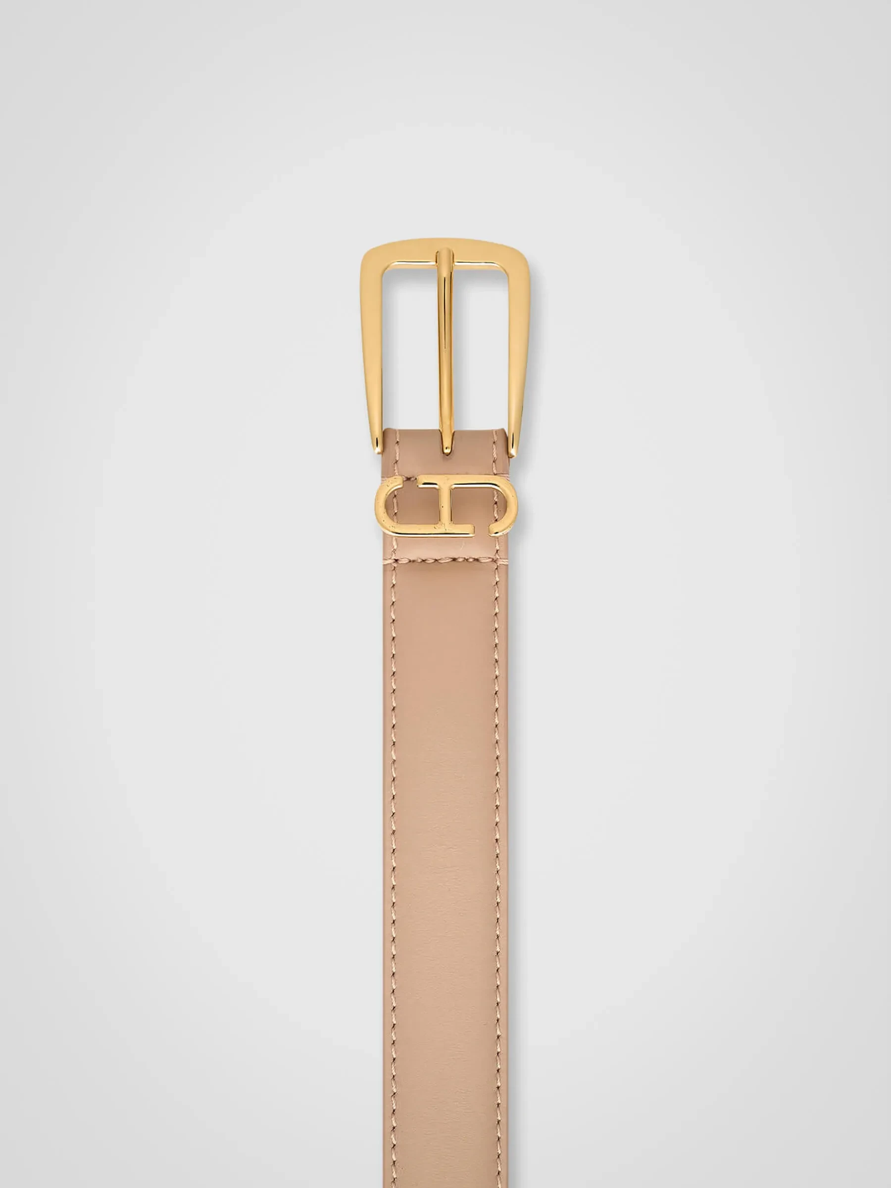 Leren Dames Riem Colby Taupe