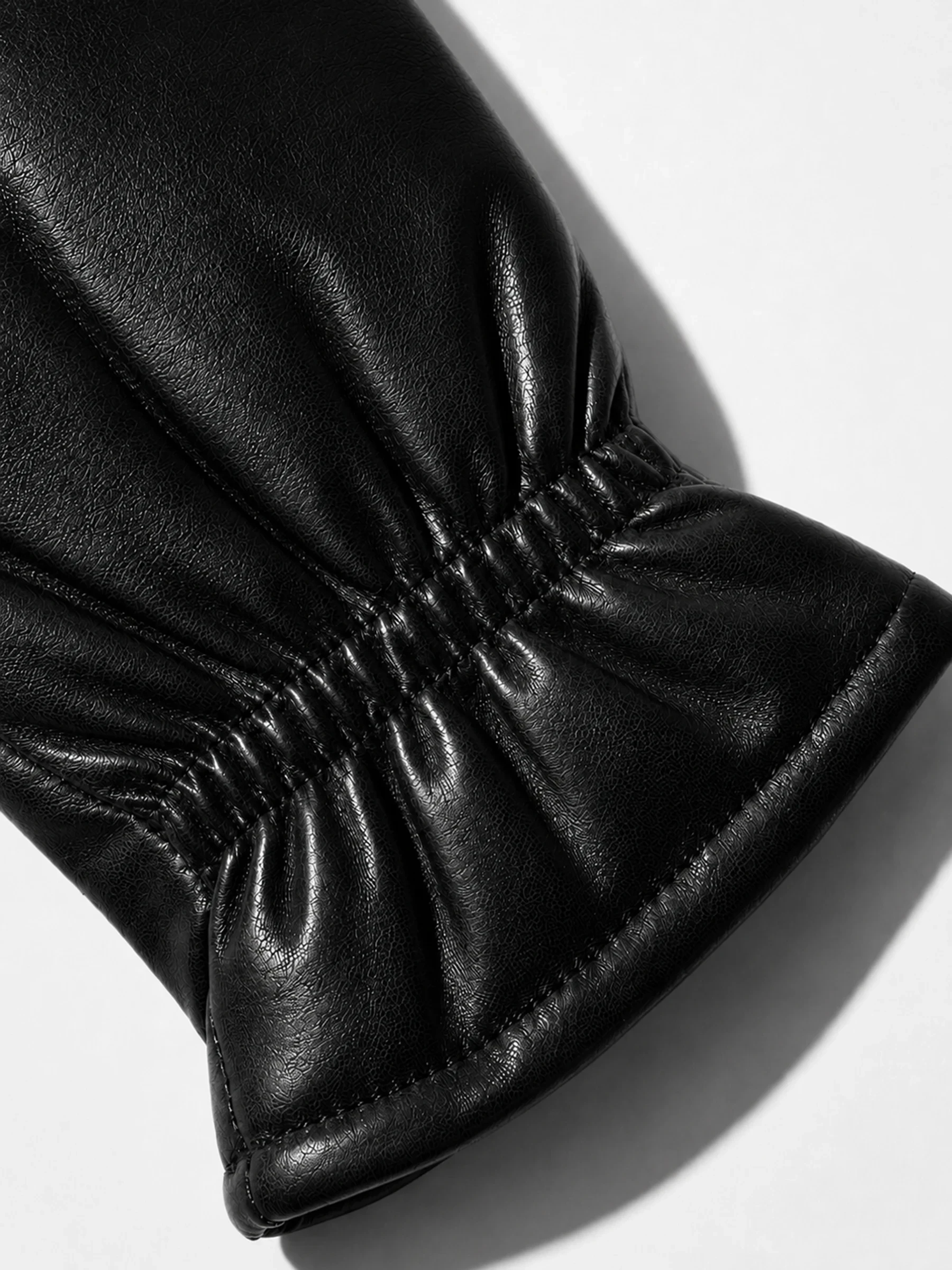 Leren Handschoenen Dames Hawk Zwart