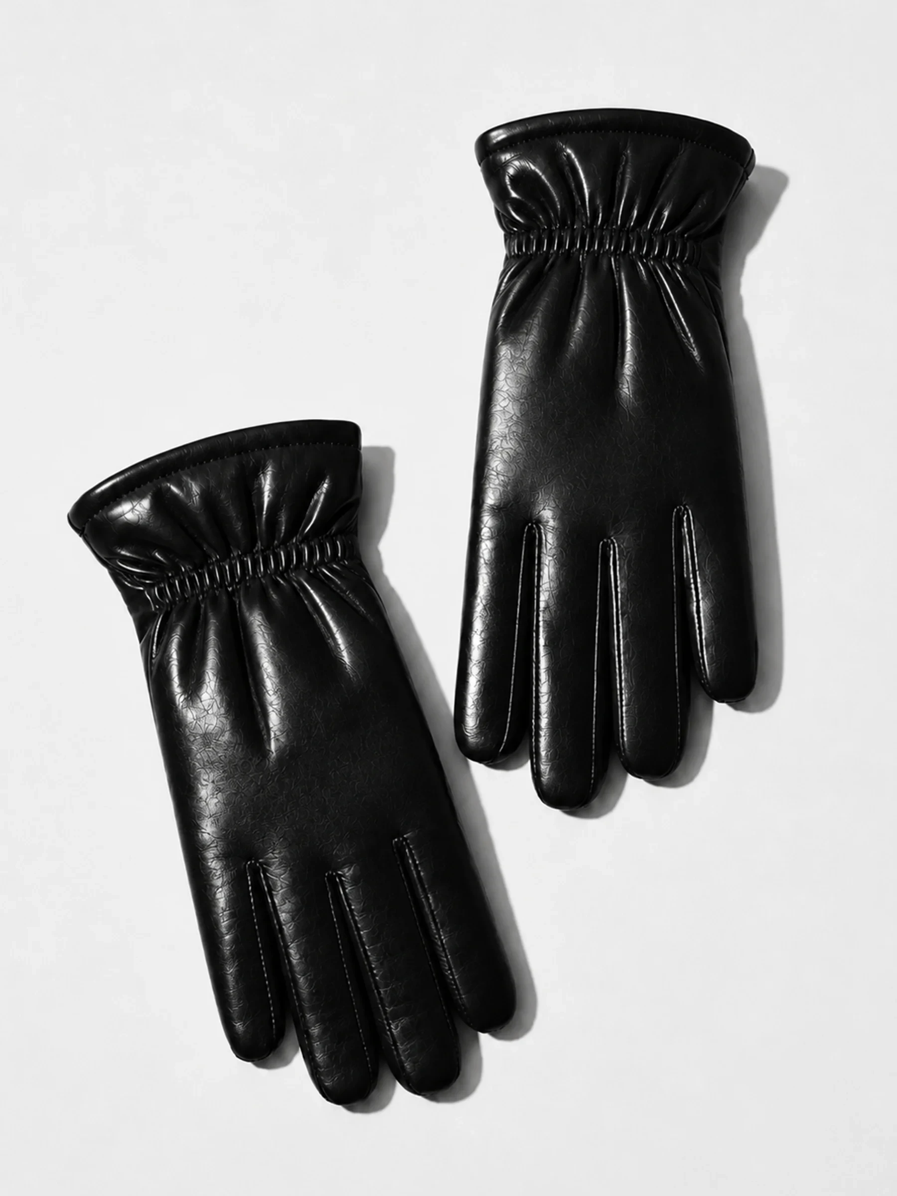 Leren Handschoenen Dames Hawk Zwart