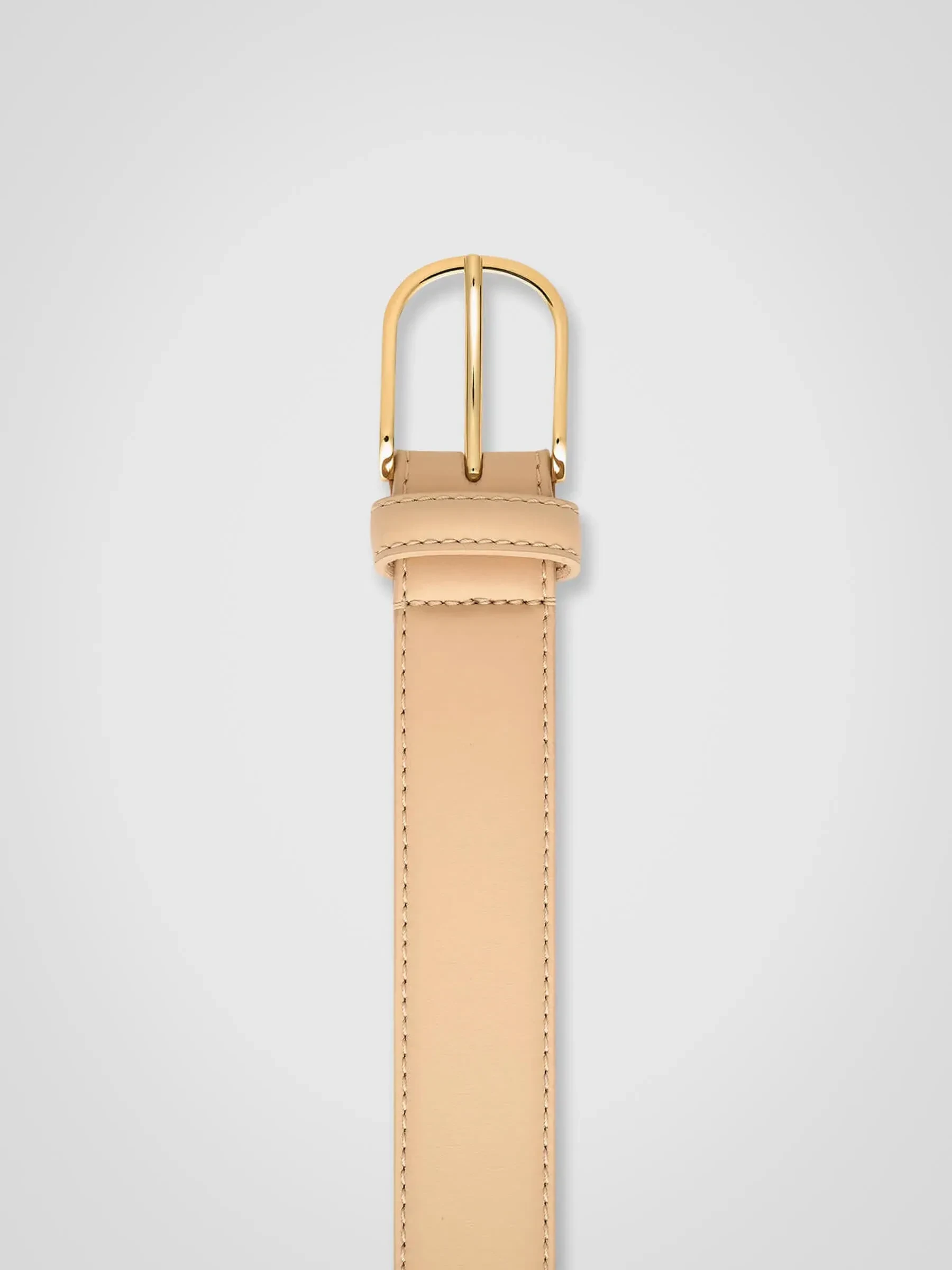 Leren Riem Dames Chase Beige