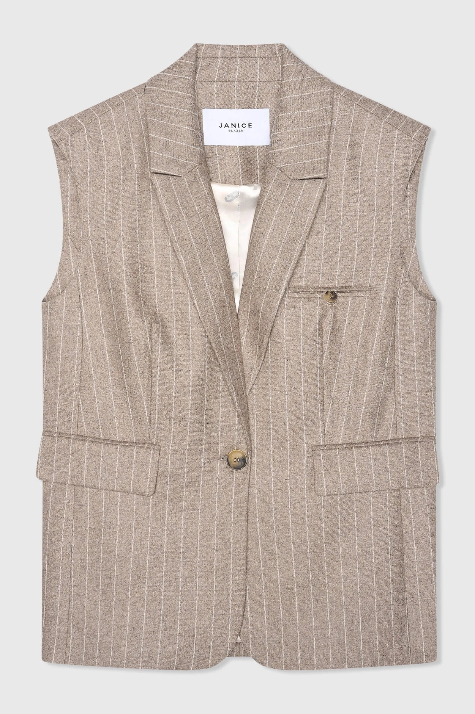 Marvin Beige Gestreept