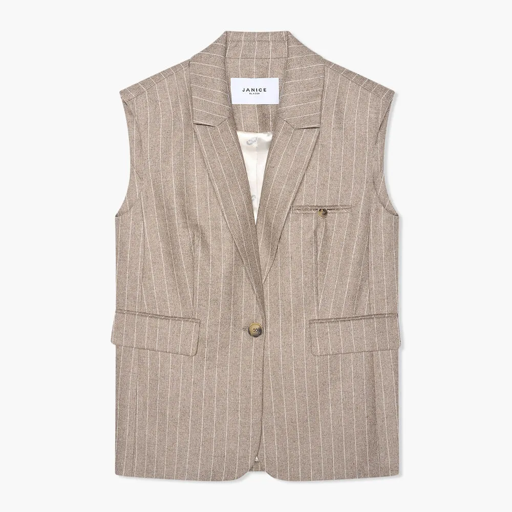 Marvin Beige Gestreept