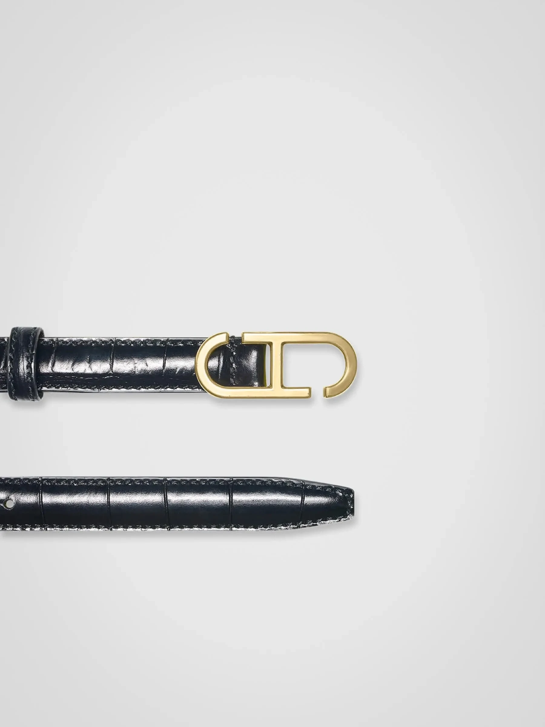 Trophy Zwart Brass Croco