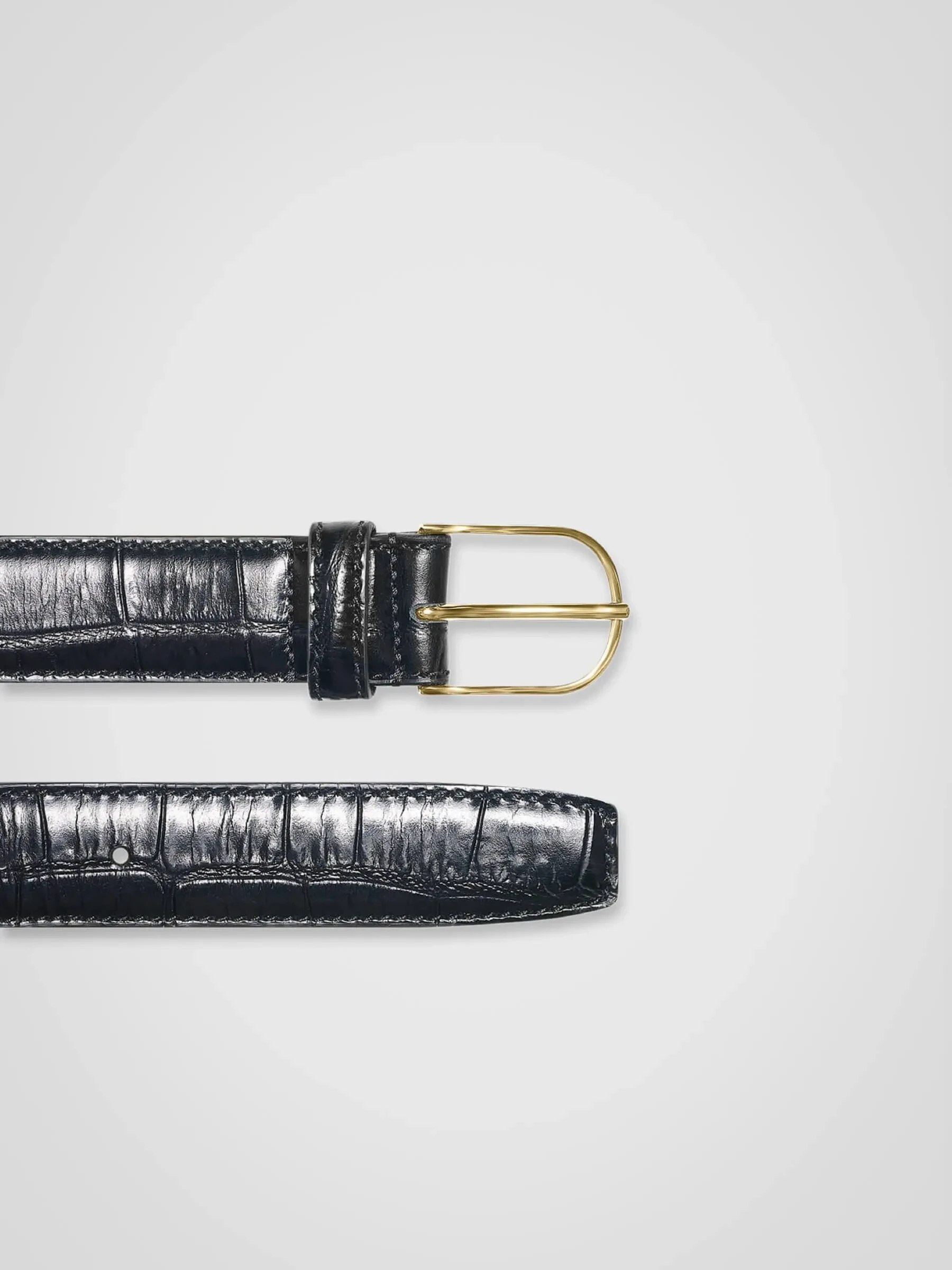 Chase Zwart Goud Croco